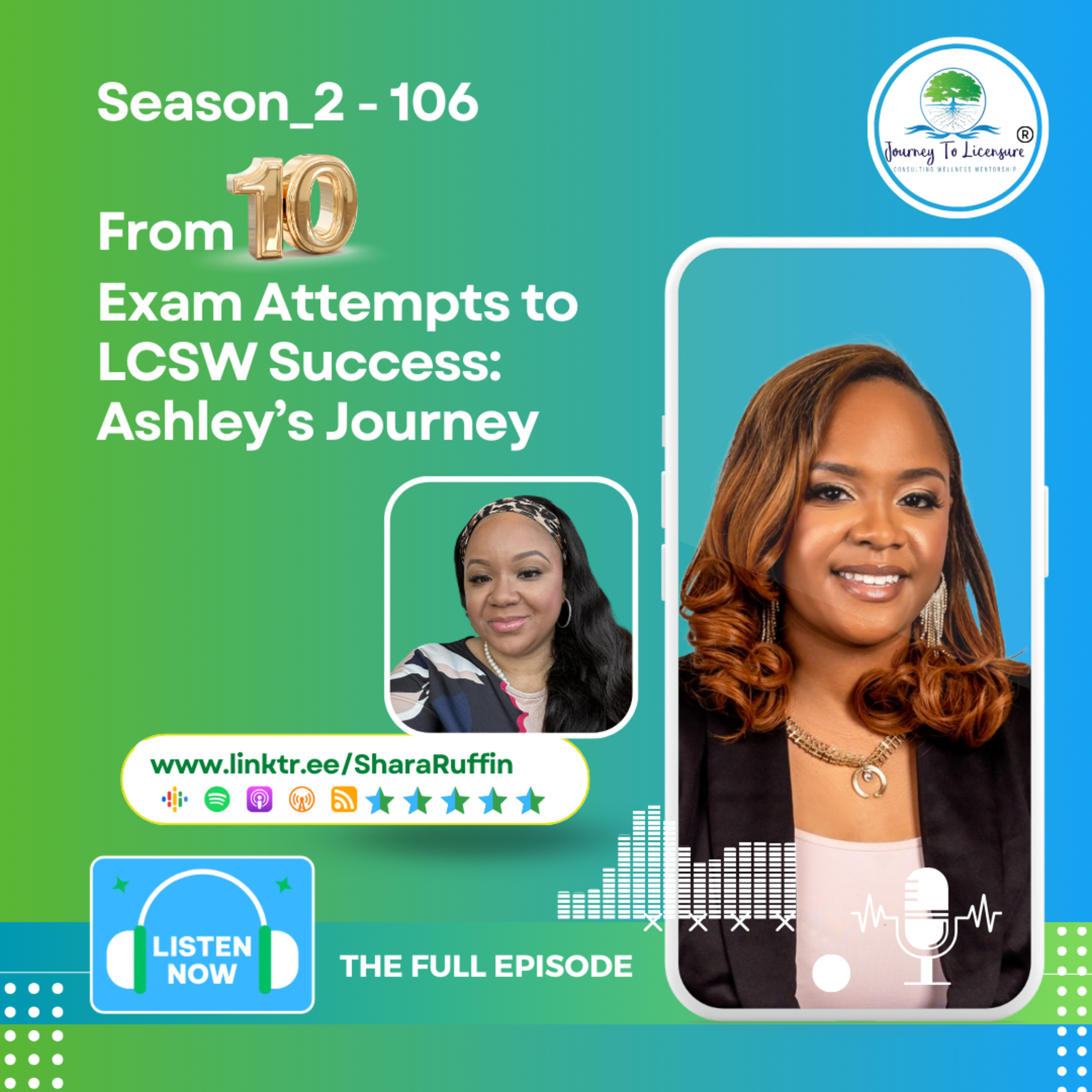 Season_2 - 106 - From 10 Exam Attempts to LCSW Success: Ashley’s Journey episode artwork