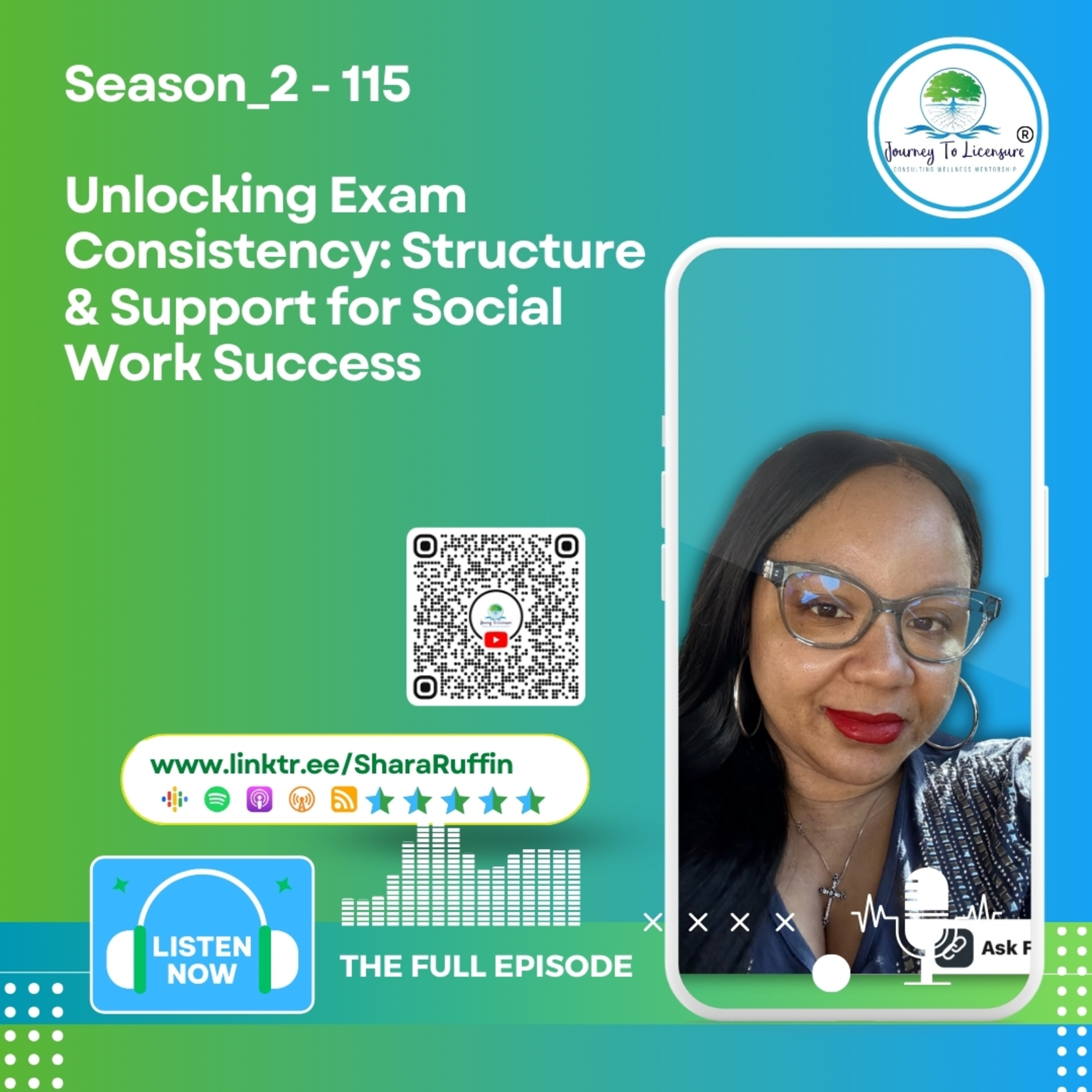 Season_2 - 115 Unlocking Exam Consistency: Structure & Support for Social Work Success episode artwork