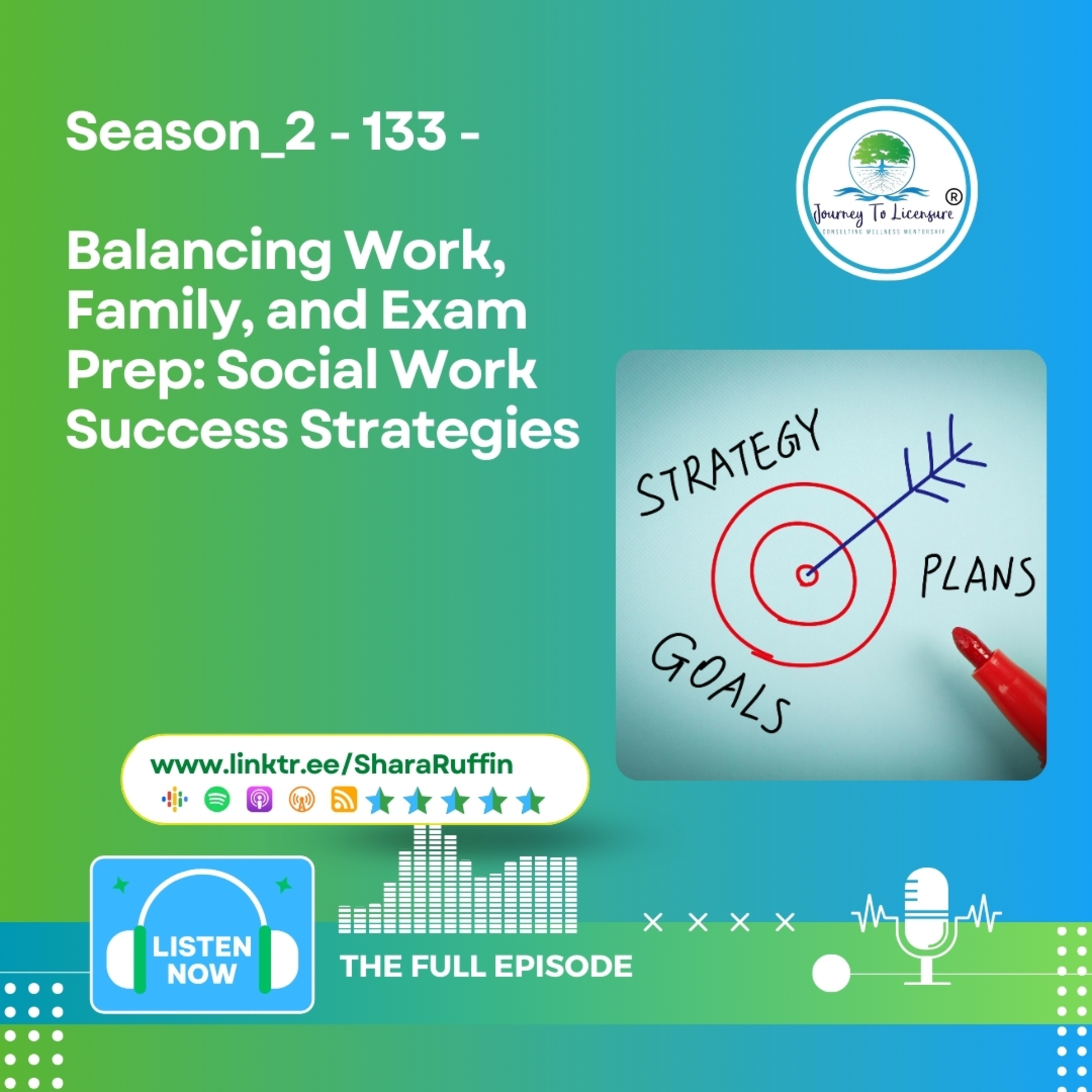 Season_2 - 133 - Balancing Work, Family, and Exam Prep: Social Work Success Strategies episode artwork
