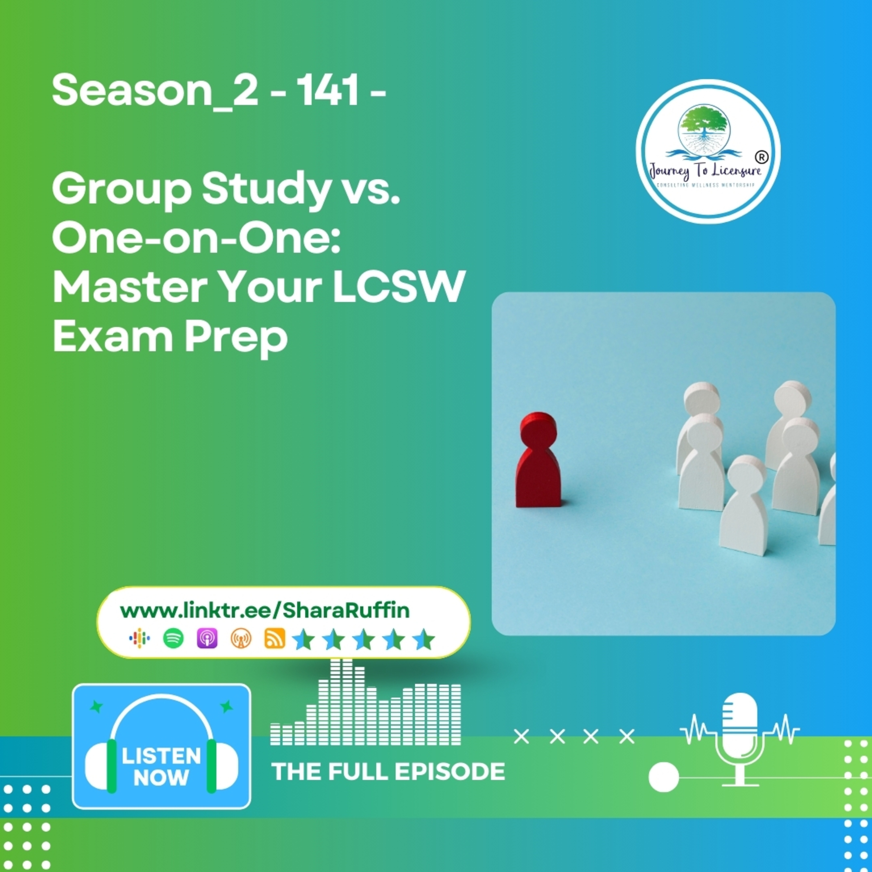 Season_2 - 141 - Group Study vs. One-on-One: Master Your LCSW Exam Prep episode artwork