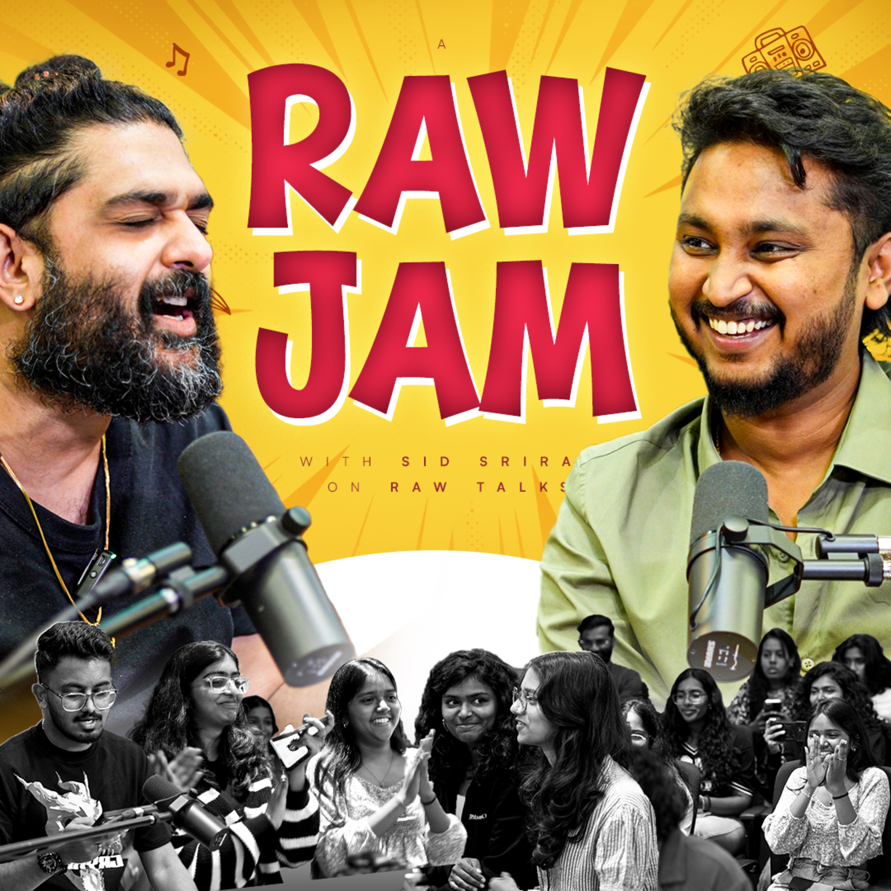 RAW JAM ❤️🔥| THIS IS A SPECIAL ONEEEE!!!! | RAW TALKS WITH VK FT. SID SRIRAM | RawTalks Telugu Podcastv episode artwork