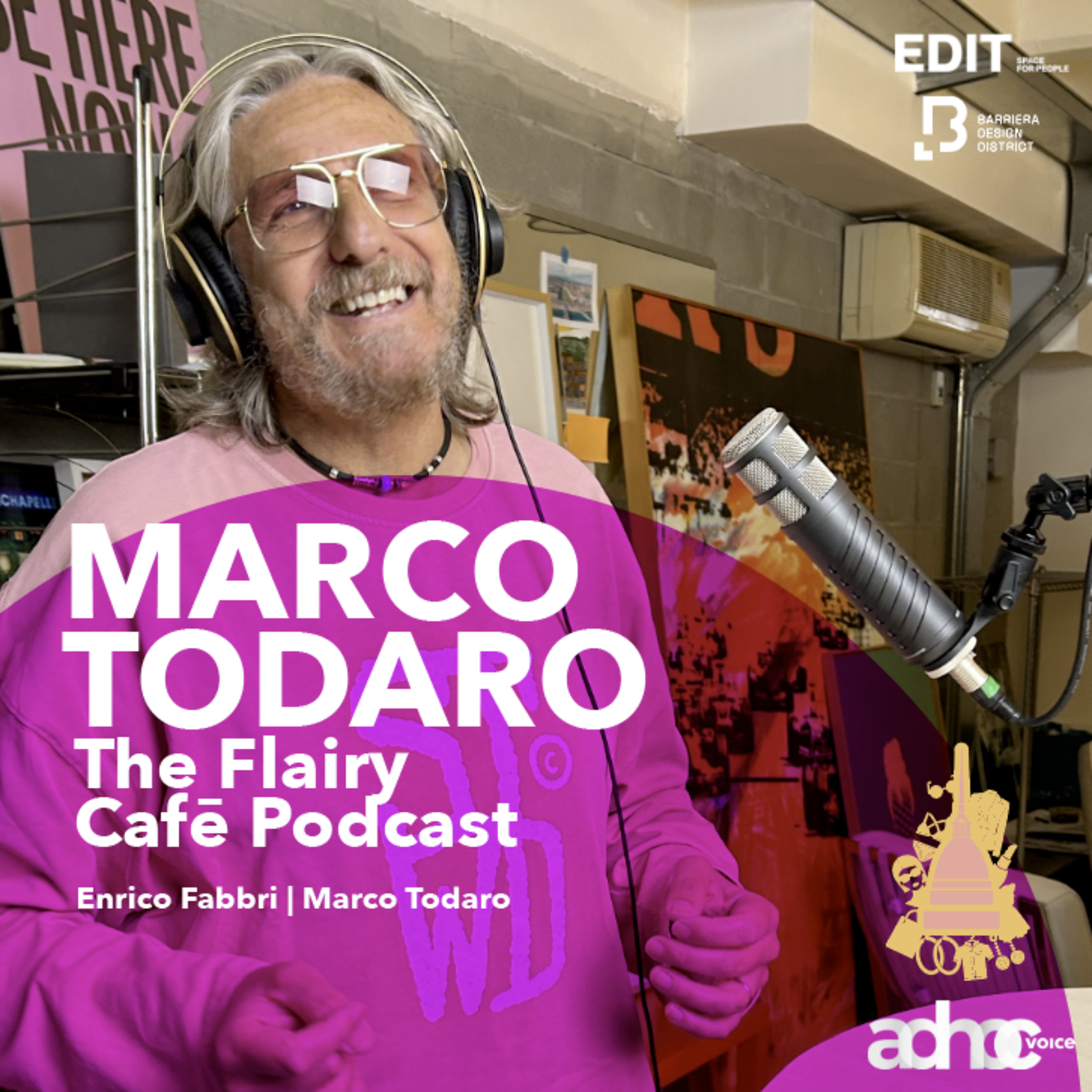 THE FLAIRY CAFĒ PODCAST | MARCO TODARO episode artwork