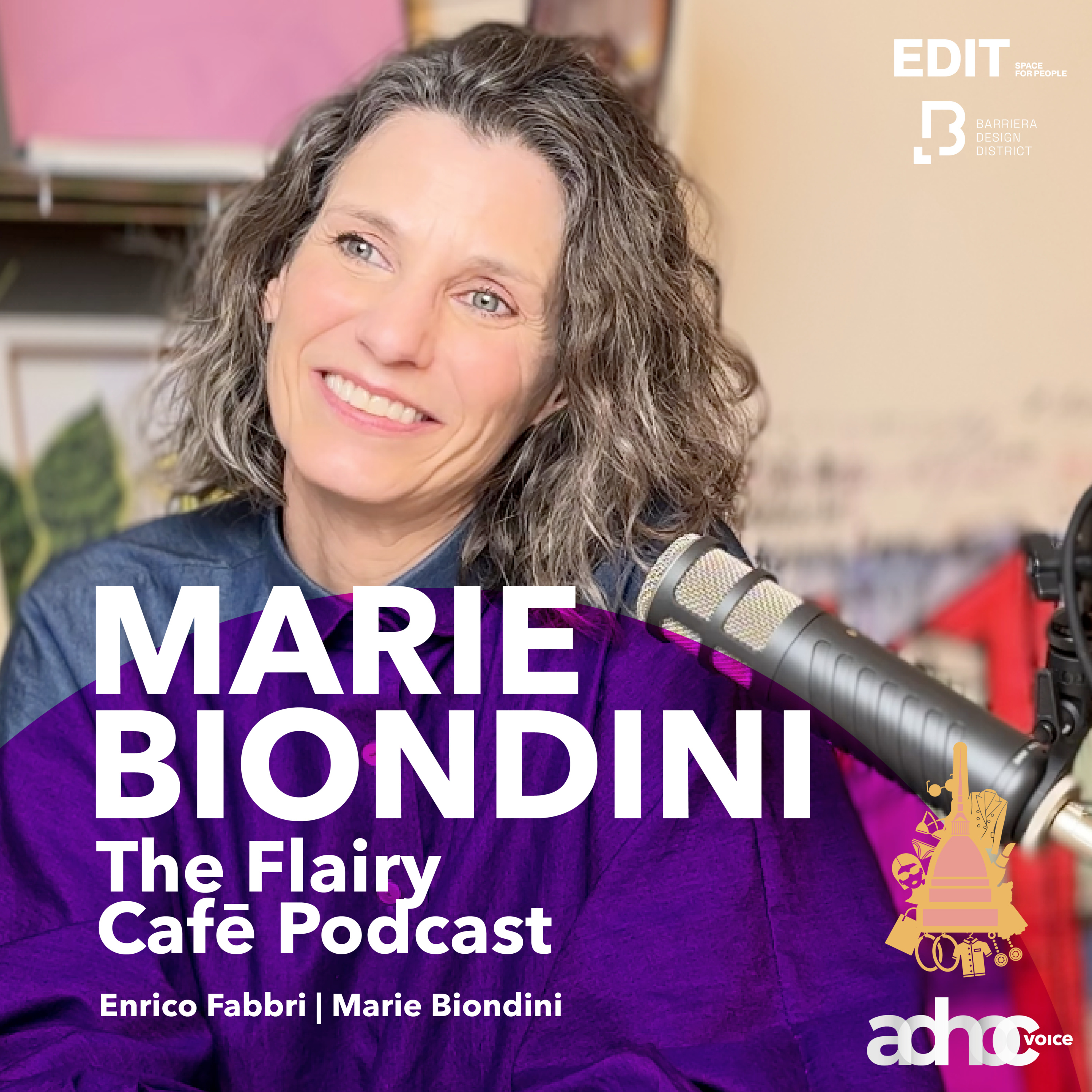 THE FLAIRY CAFĒ PODCAST | MARIE BIONDINI episode artwork