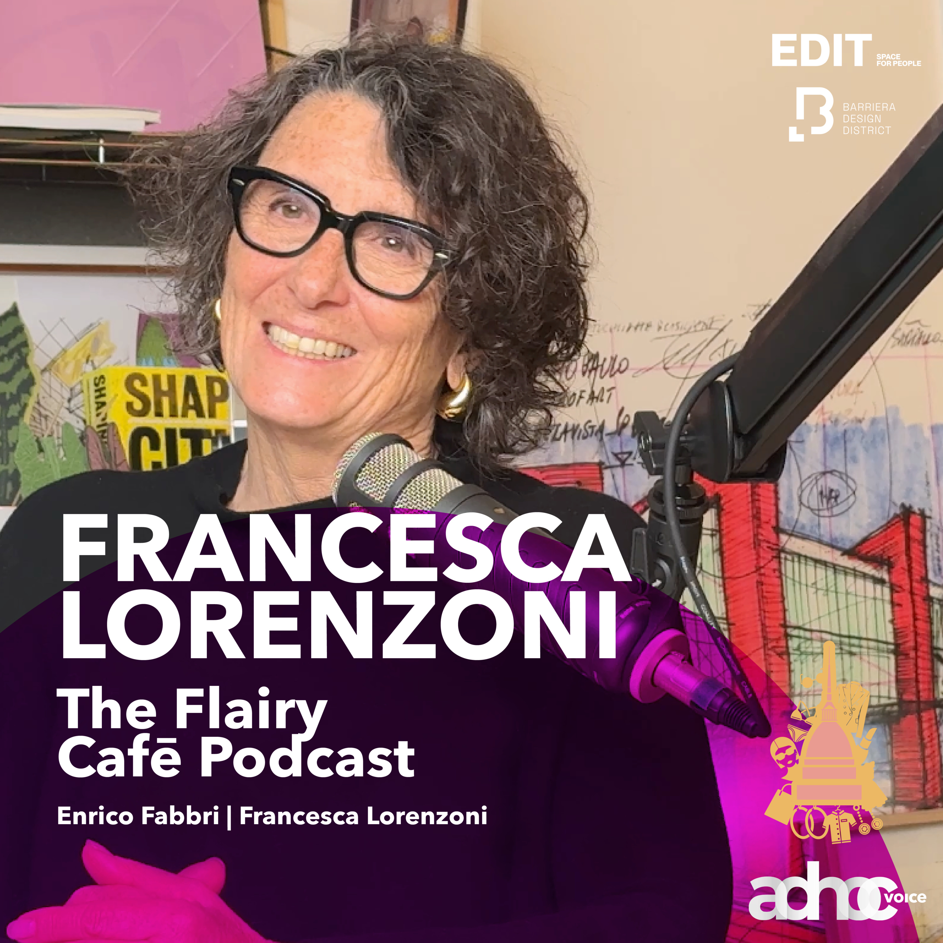 THE FLAIRY CAFĒ PODCAST | FRANCESCA LORENZONI episode artwork