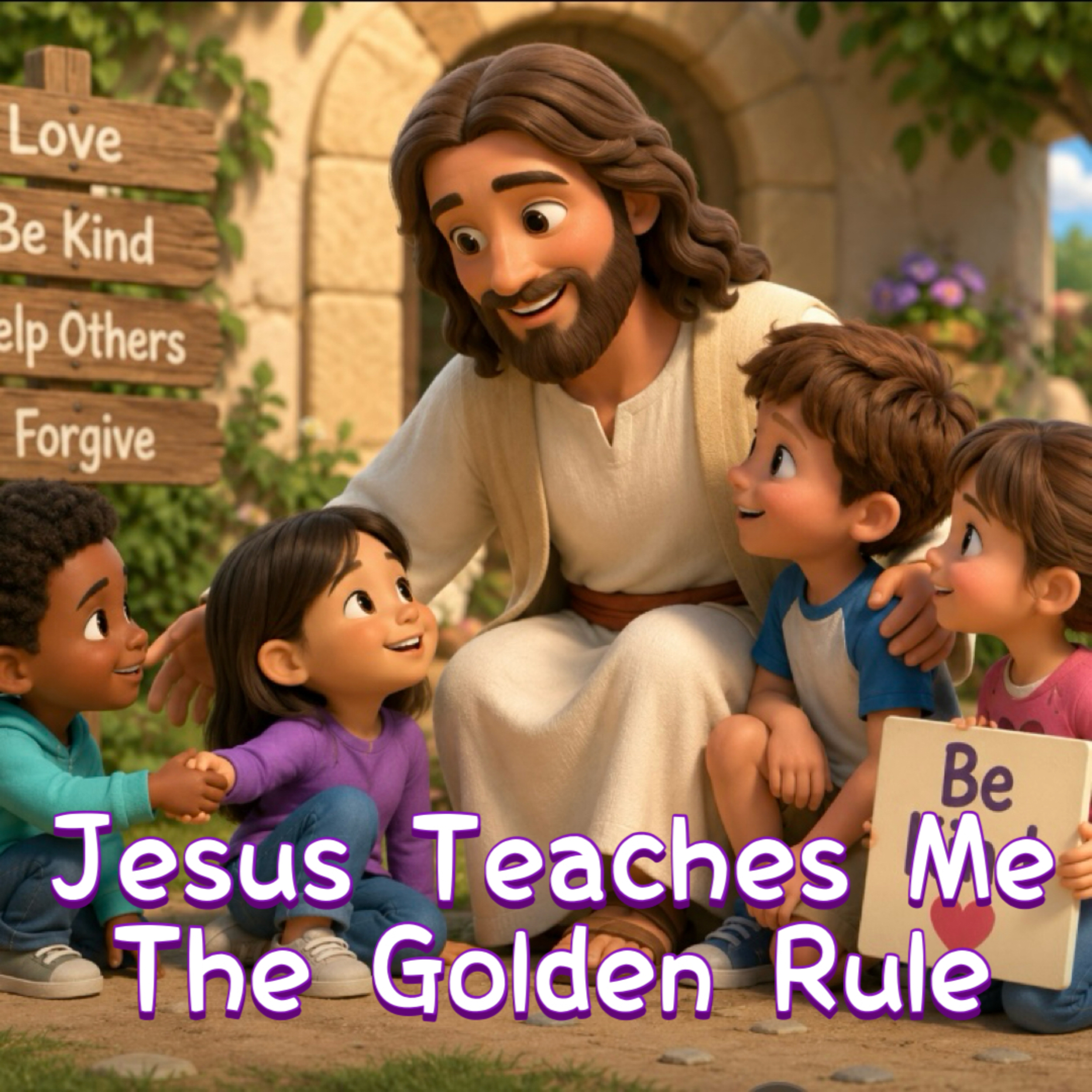Jesus Teaches Me the Golden Rule episode artwork