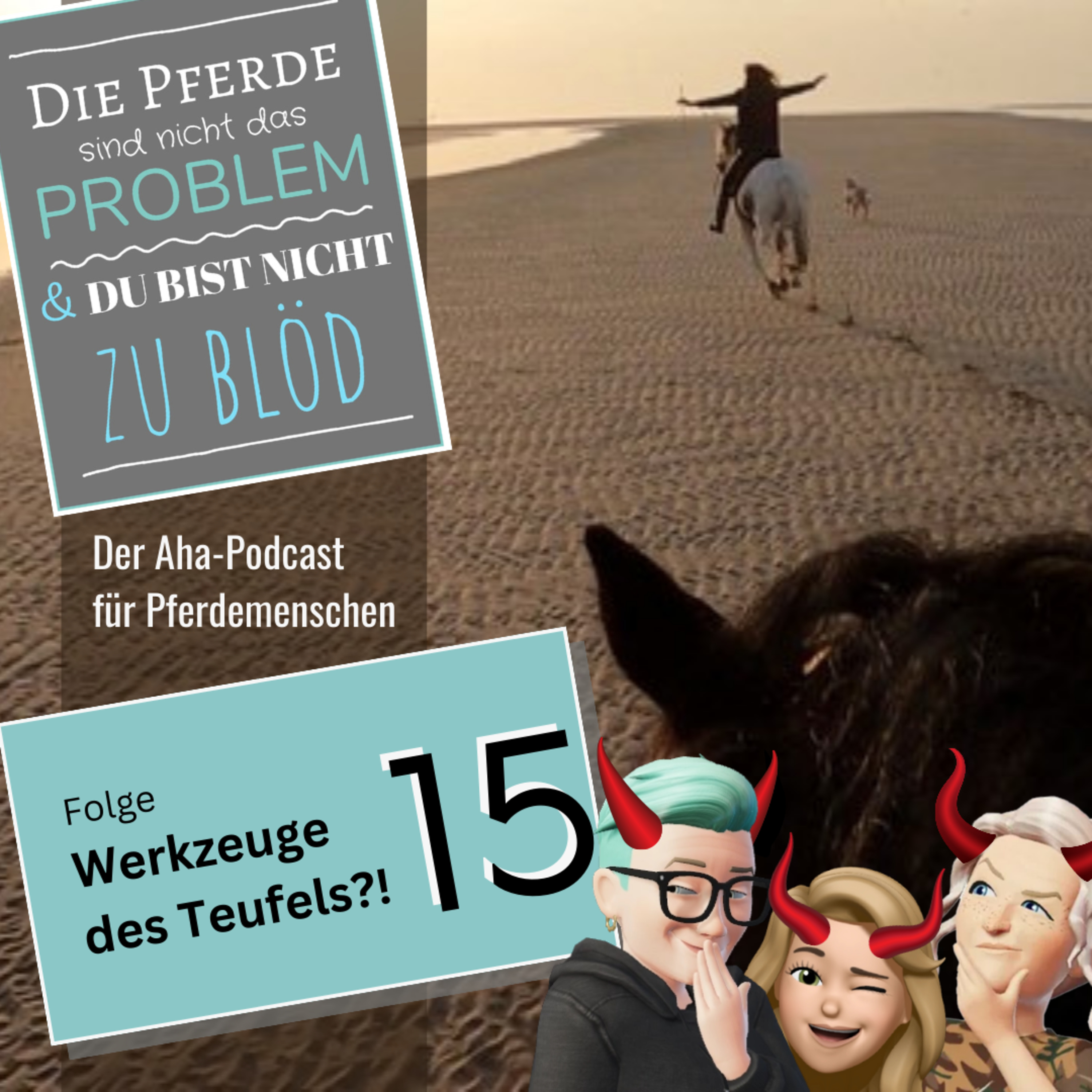 Die Pferde sind nicht das Problem - und du bist nicht zu blöd. Der Aha-Podcast für Pferdemenschen