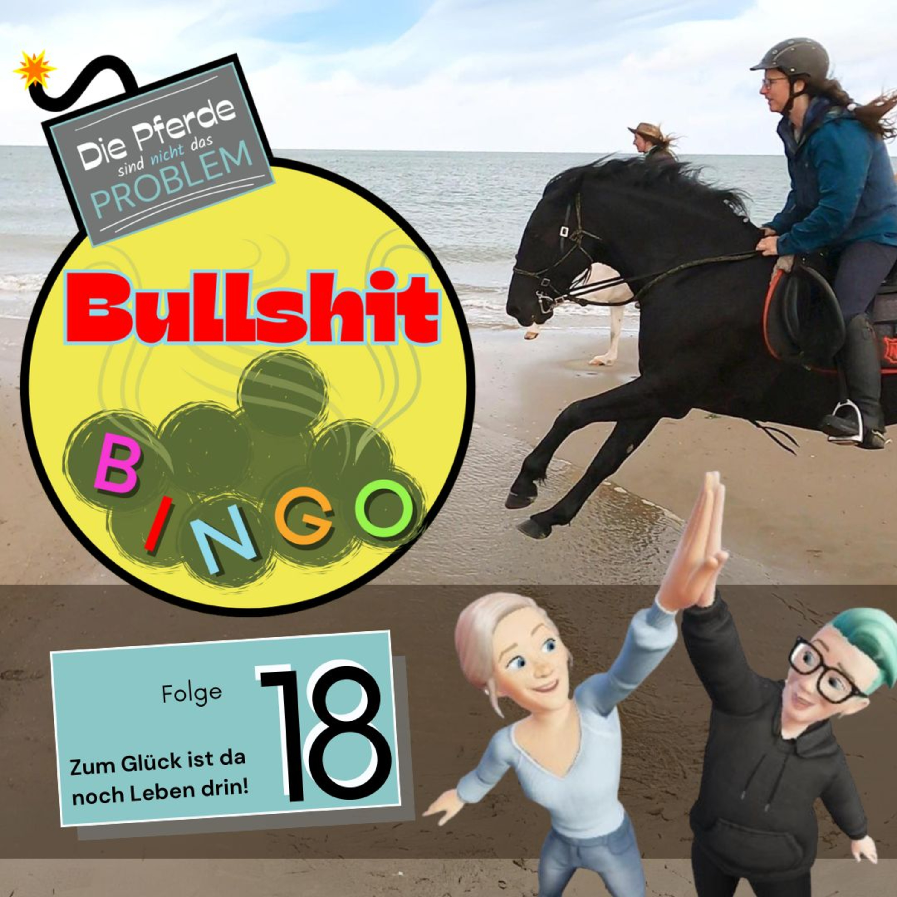 Die Pferde sind nicht das Problem - und du bist nicht zu blöd. Der Aha-Podcast für Pferdemenschen