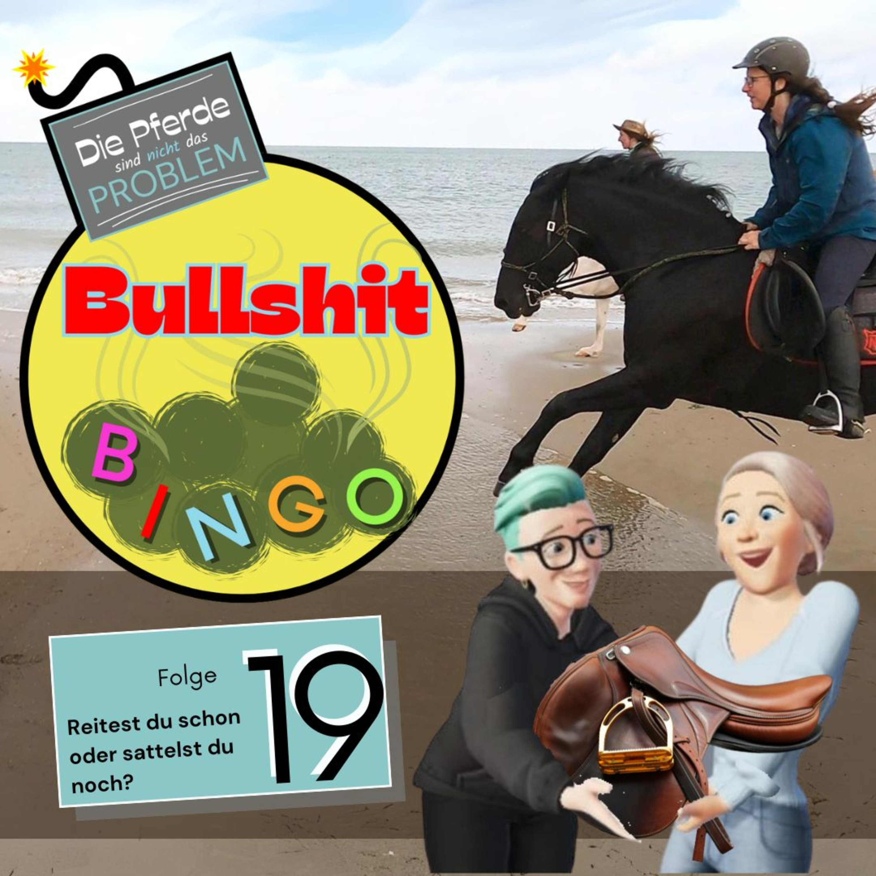 Die Pferde sind nicht das Problem - und du bist nicht zu blöd. Der Aha-Podcast für Pferdemenschen