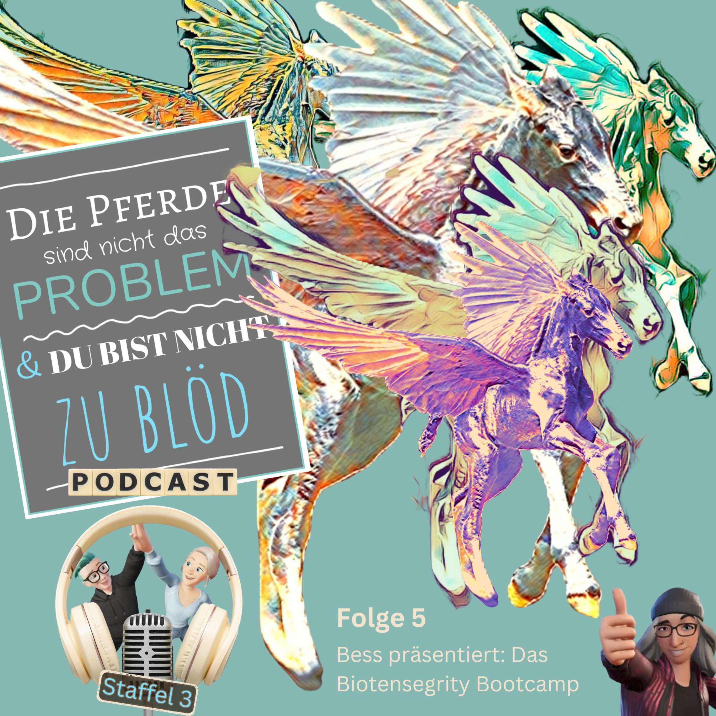 Die Pferde sind nicht das Problem - und du bist nicht zu blöd. Der Aha-Podcast für Pferdemenschen