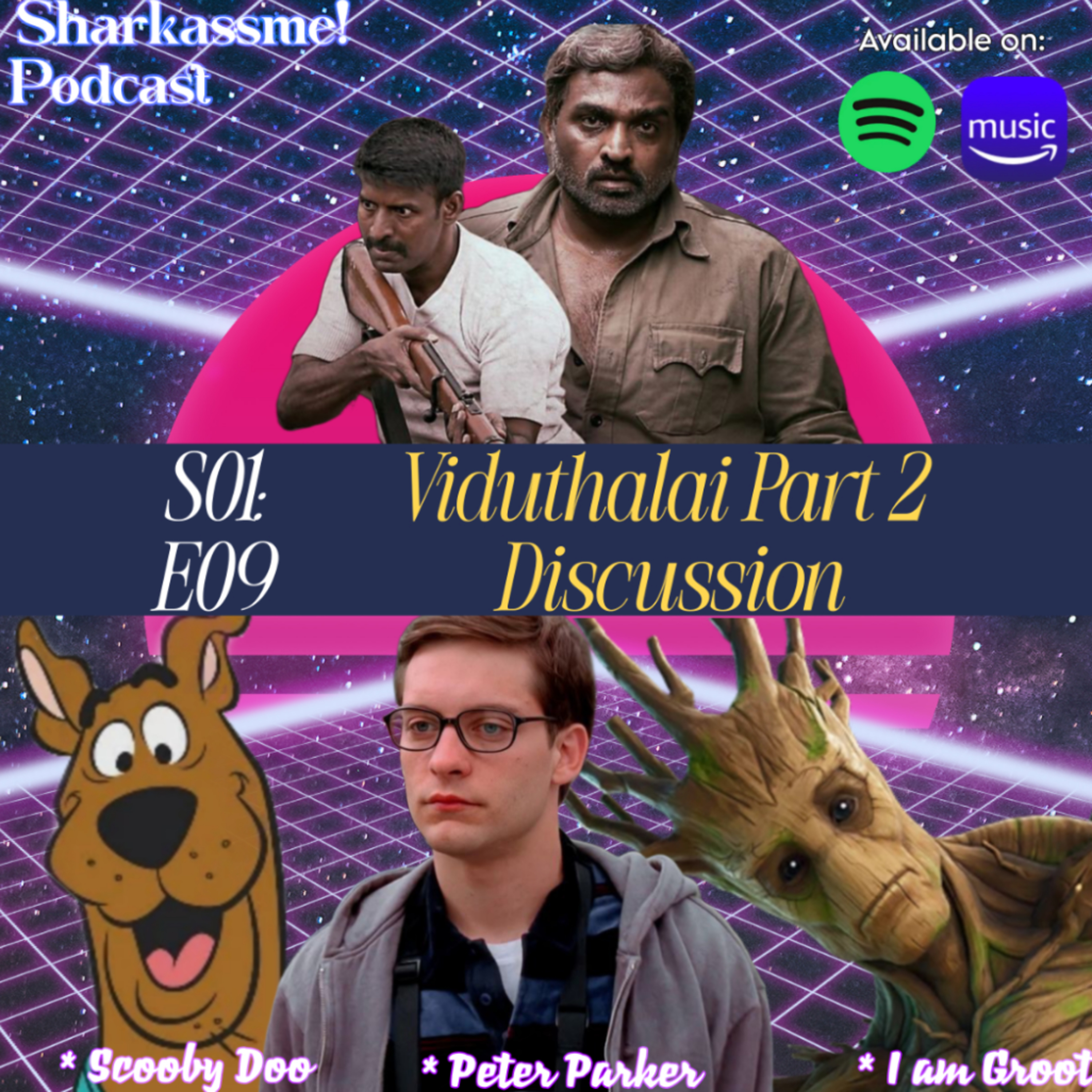 Viduthalai part 2 - Discussion. ft. I am Groot, Peter Parker, Scooby Doo episode artwork