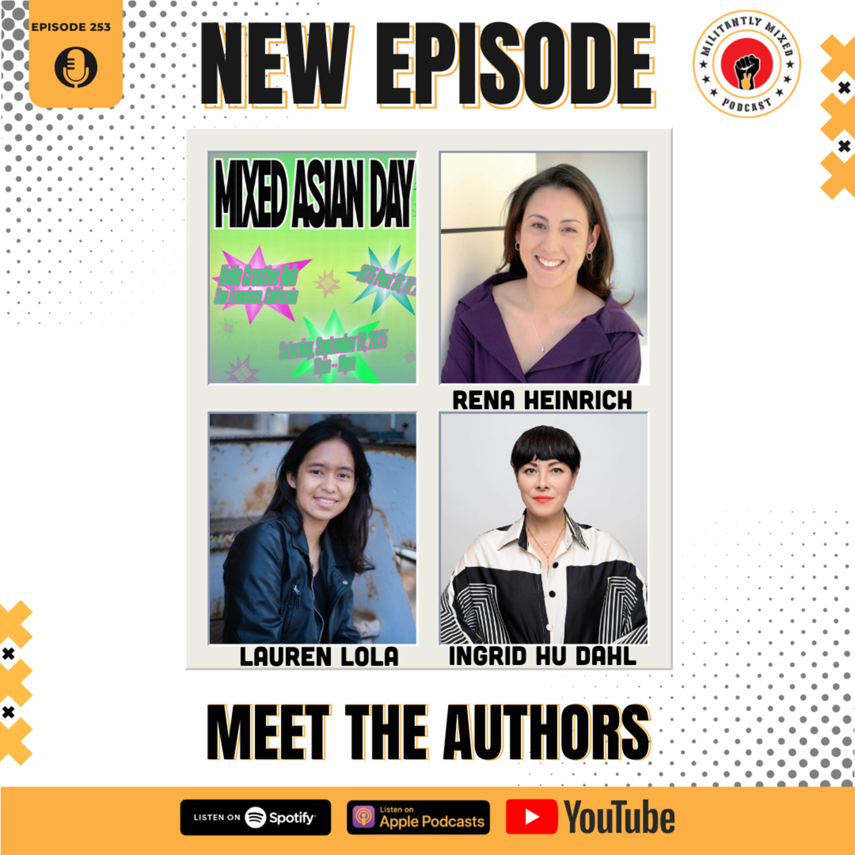 Meet the Authors of Mixed Asian Day