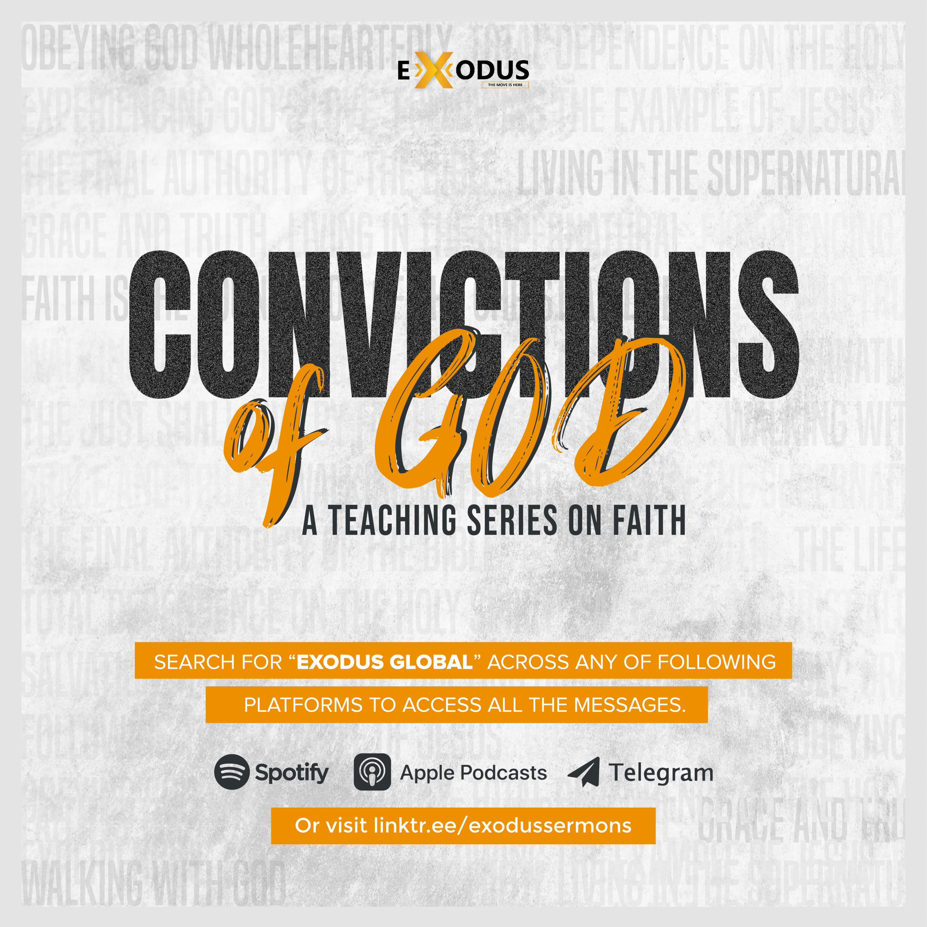 FAITH_WHEN IT DOES NOT MAKE SENSE (PART 1) || CONVICTIONS OF GOD SERIES episode artwork