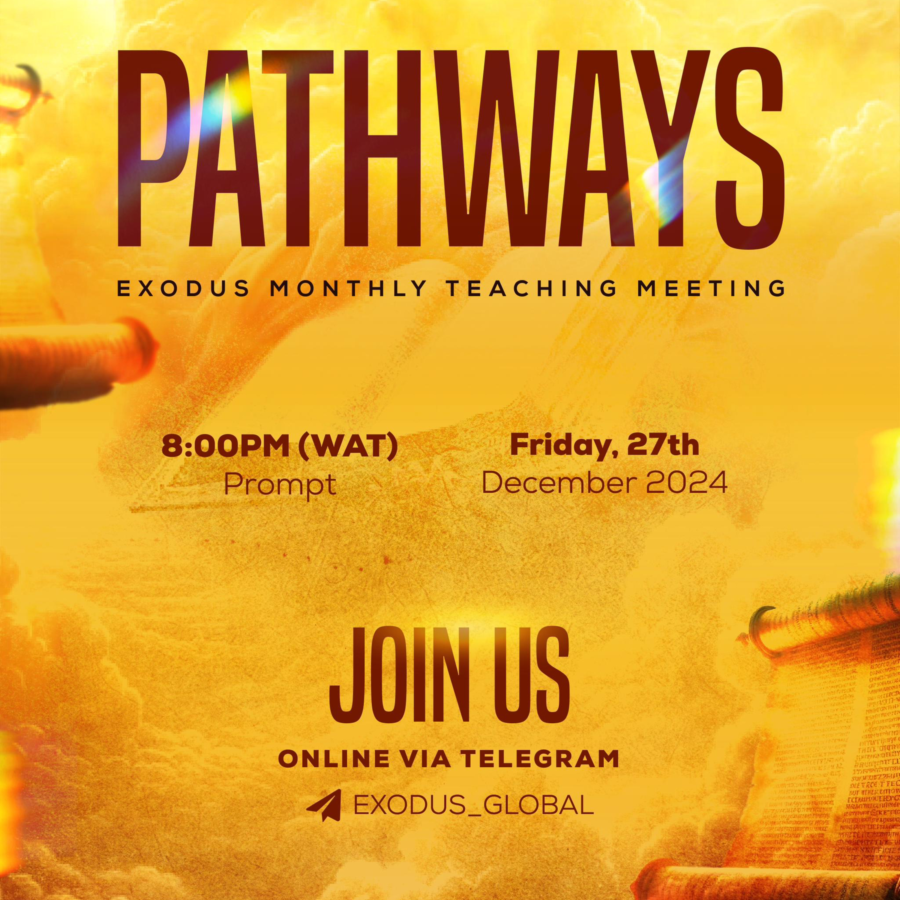 THAT WHICH ONLY GOD GIVES (PART 1) || PATHWAYS DECEMBER 2024 episode artwork