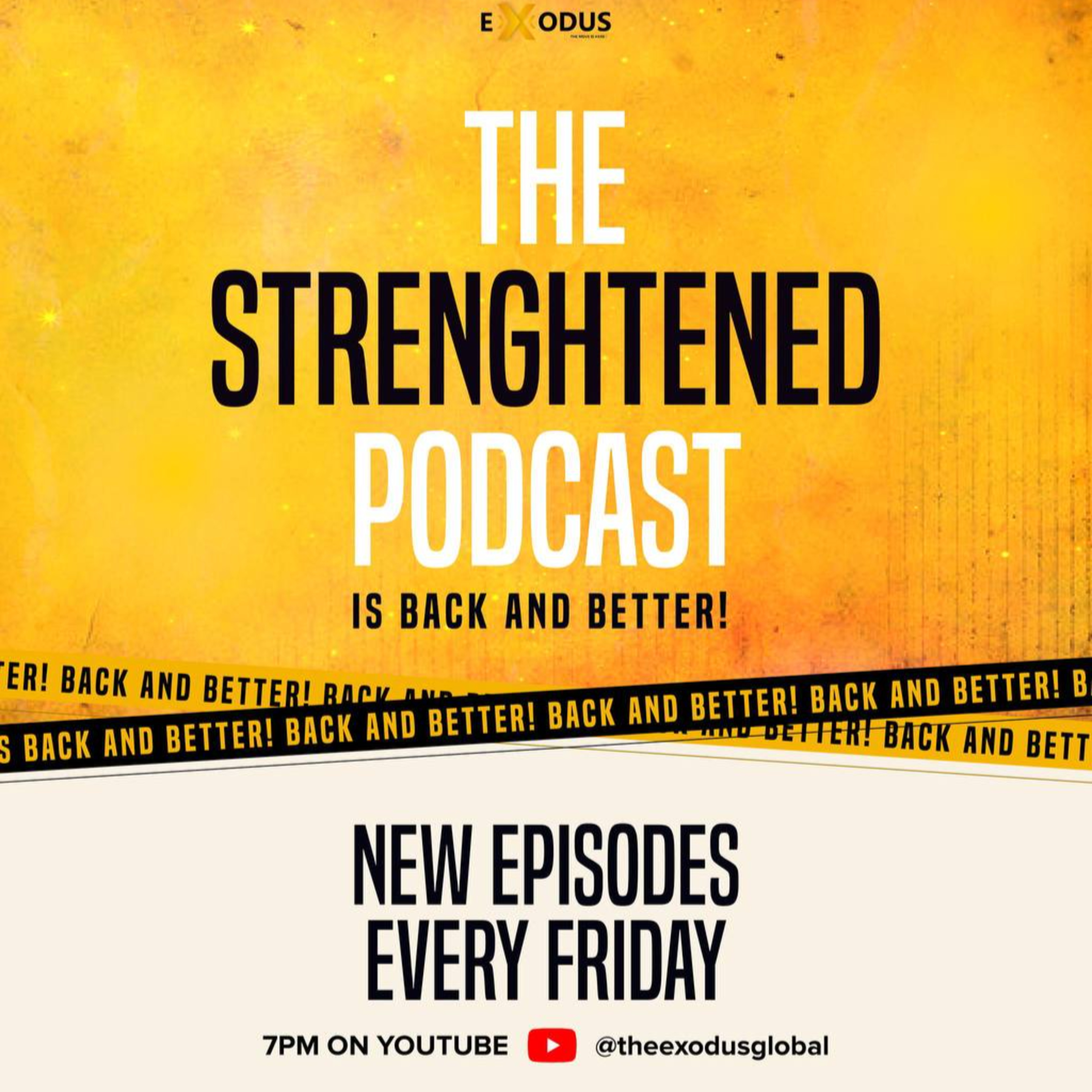 JESUS - THE PERSONALITY OF THE BLESSING - STRENGTHENED PODCAST episode artwork