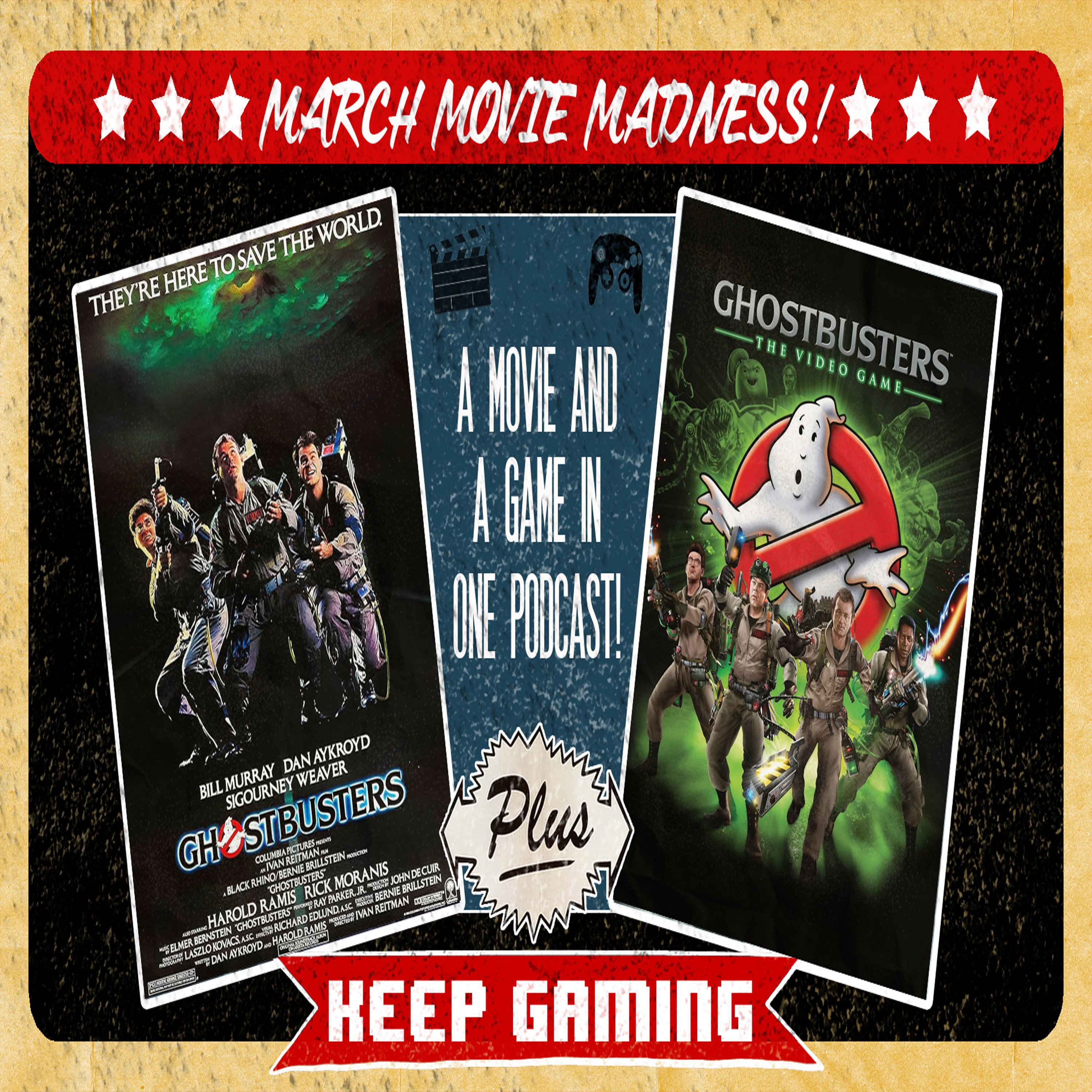 Episode 113: March Movie Madness '25: Ghostbusters episode artwork