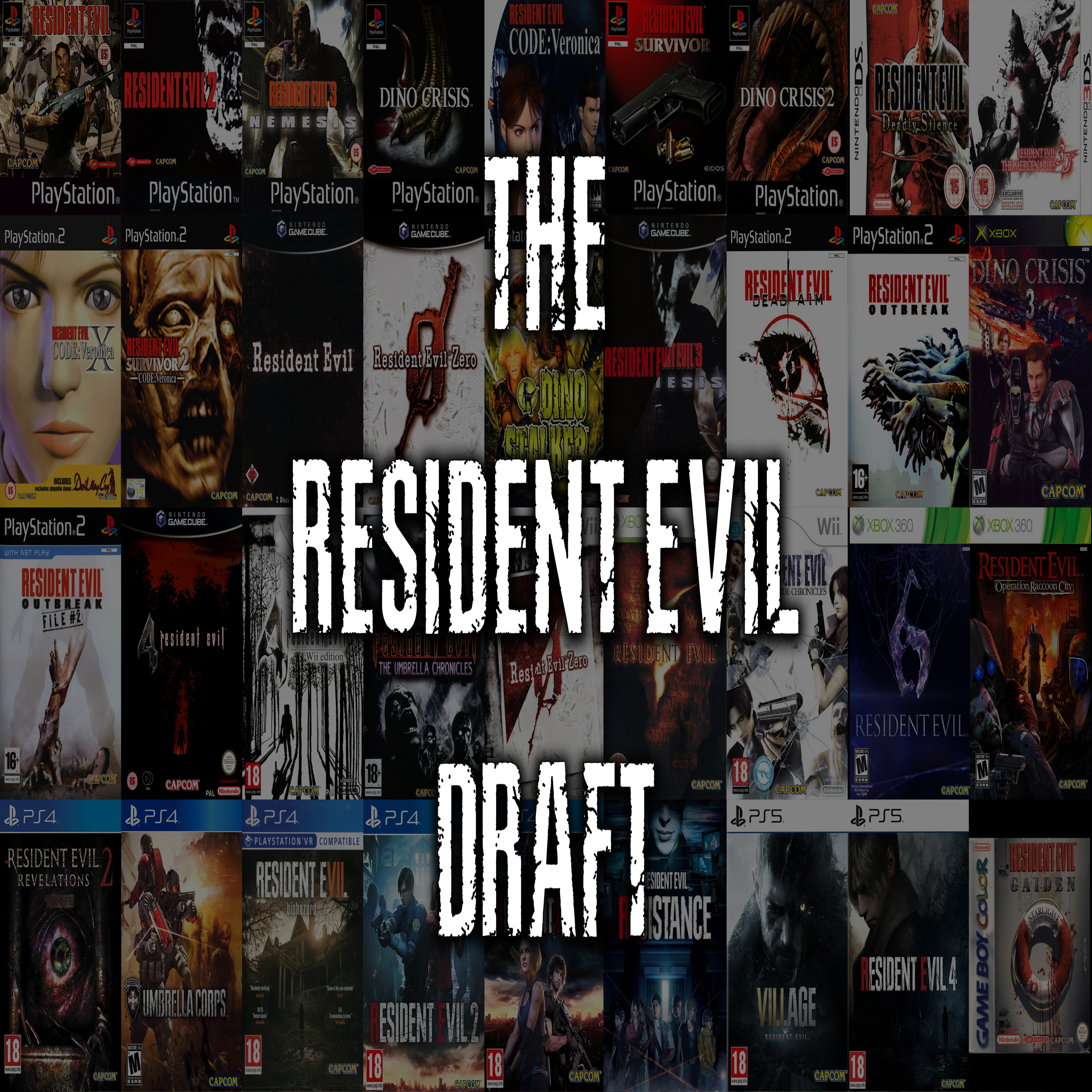 Episode 97: Summer of Resi ‘24 pt. 1 - The Resident Evil Draft episode artwork