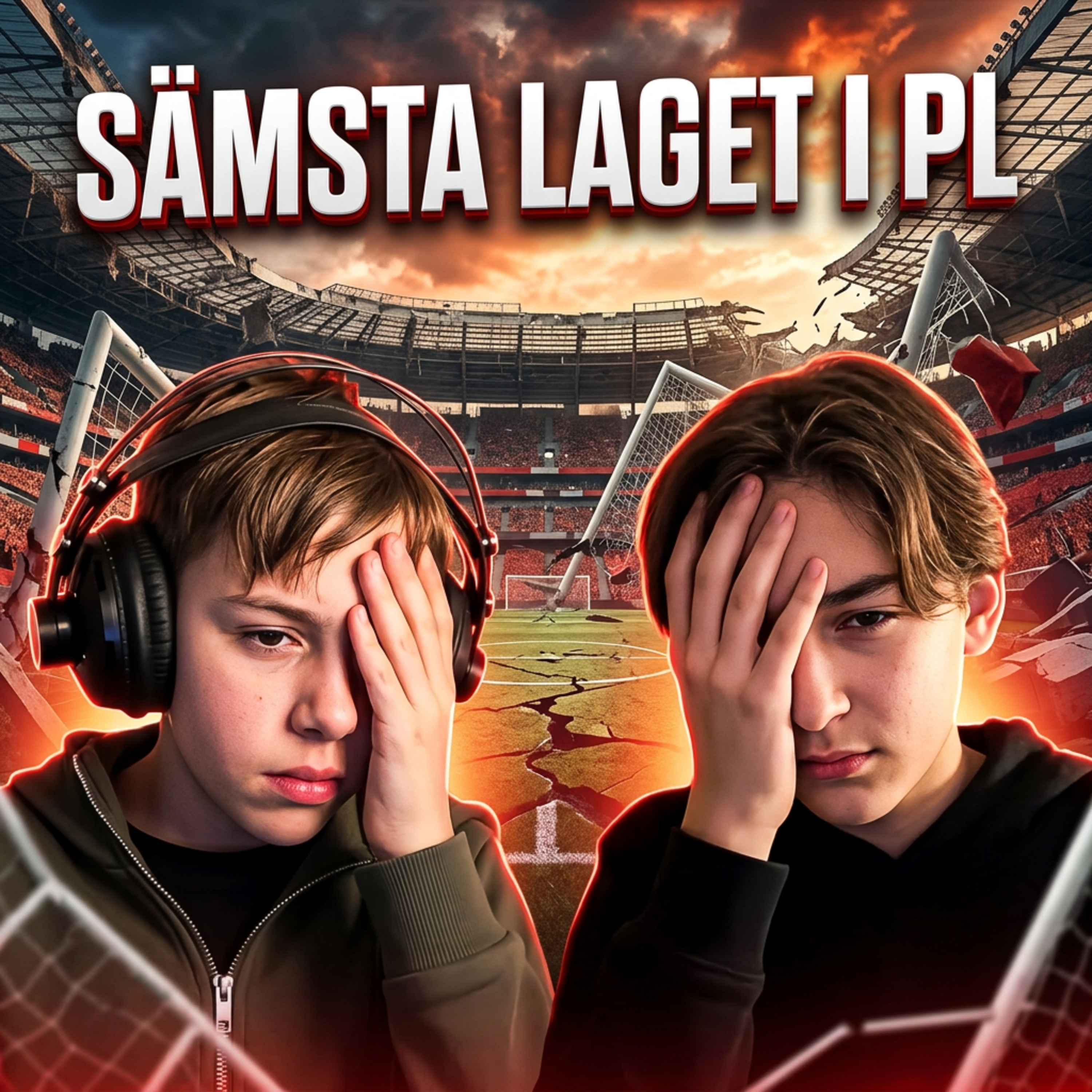 Frans och ivan snackar fotboll