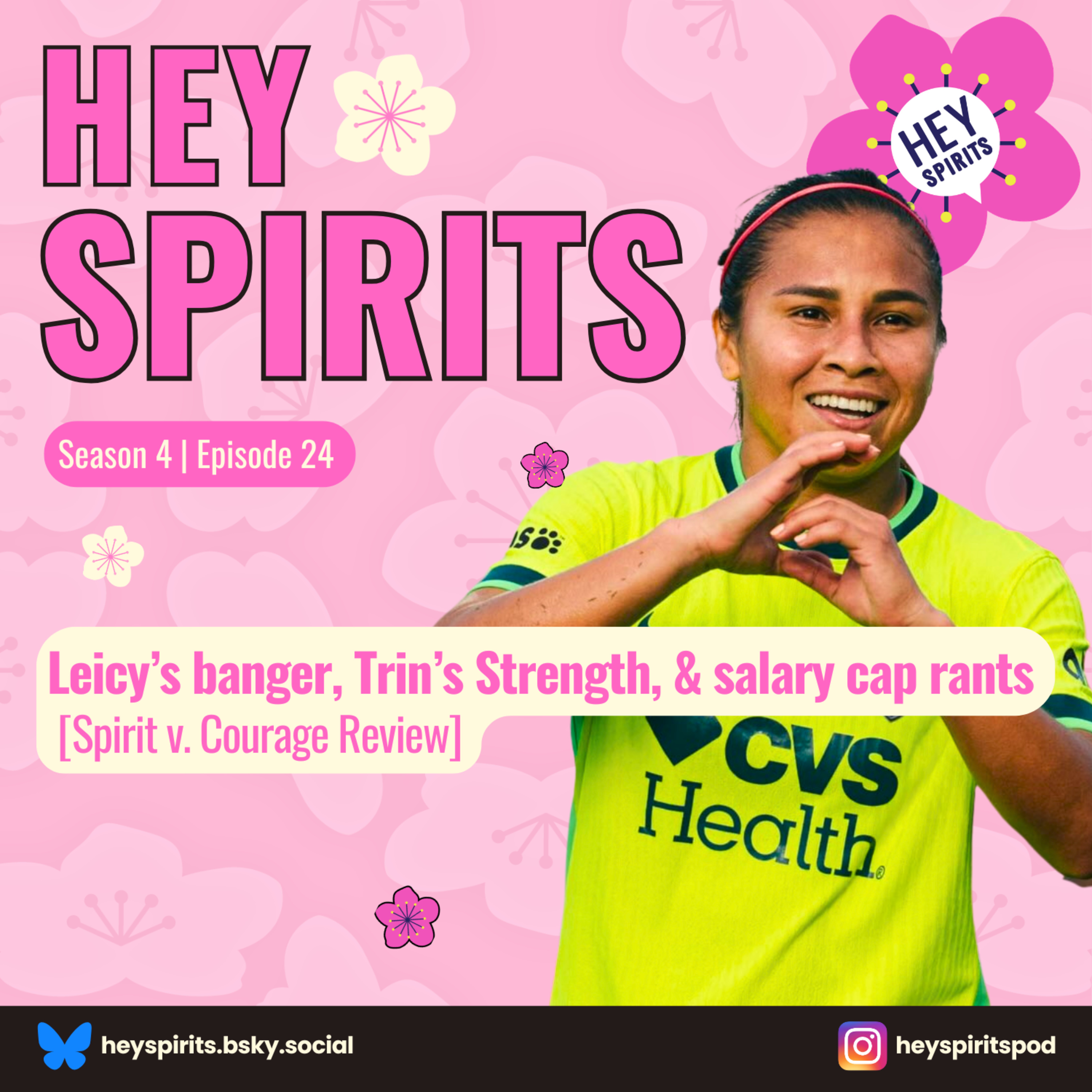 Leicy's banger, Trin's strength, & salary cap rants [Spirit v. Courage Review] episode artwork