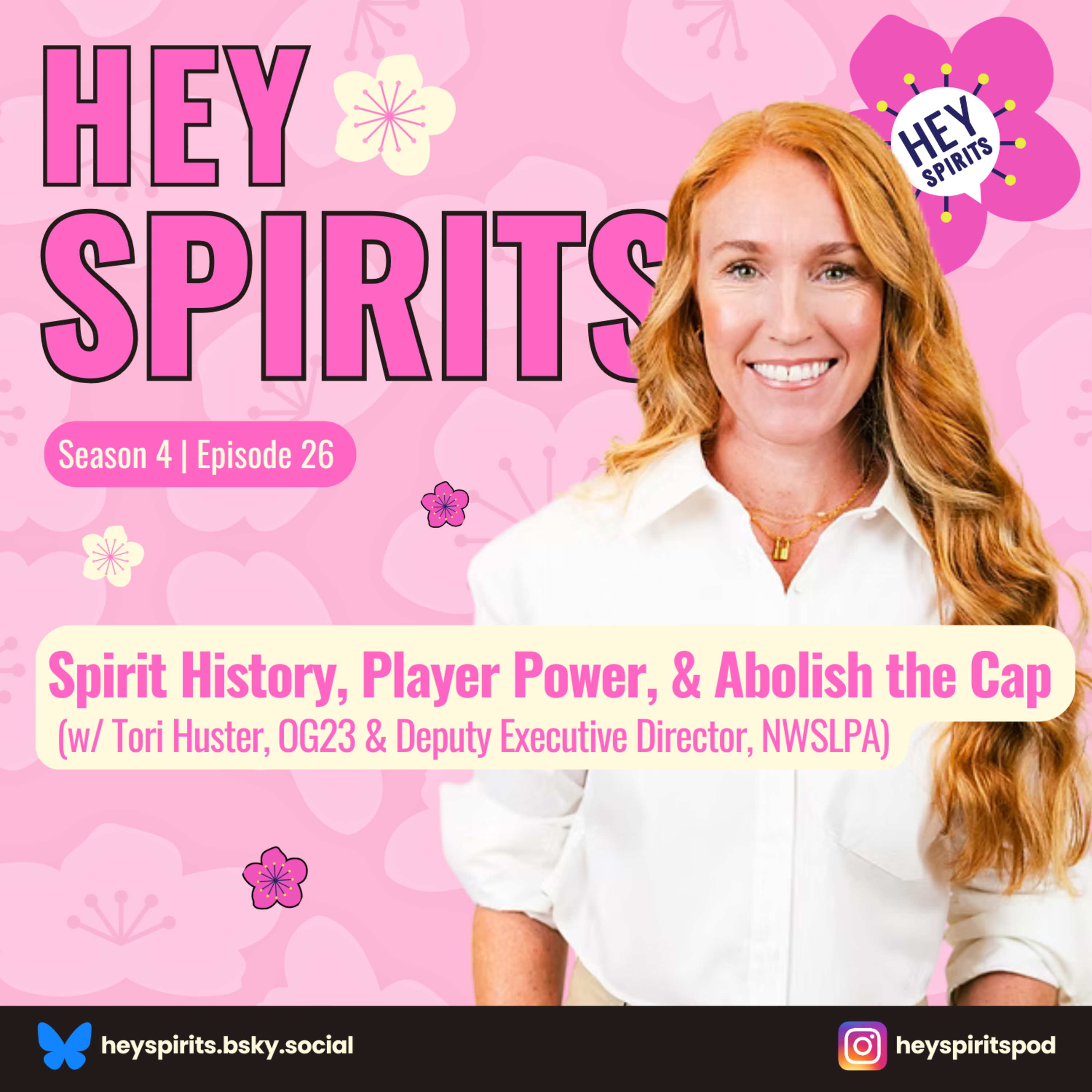 Spirit History, Player Power, & Abolish the Cap (w/ Tori Huster) episode artwork
