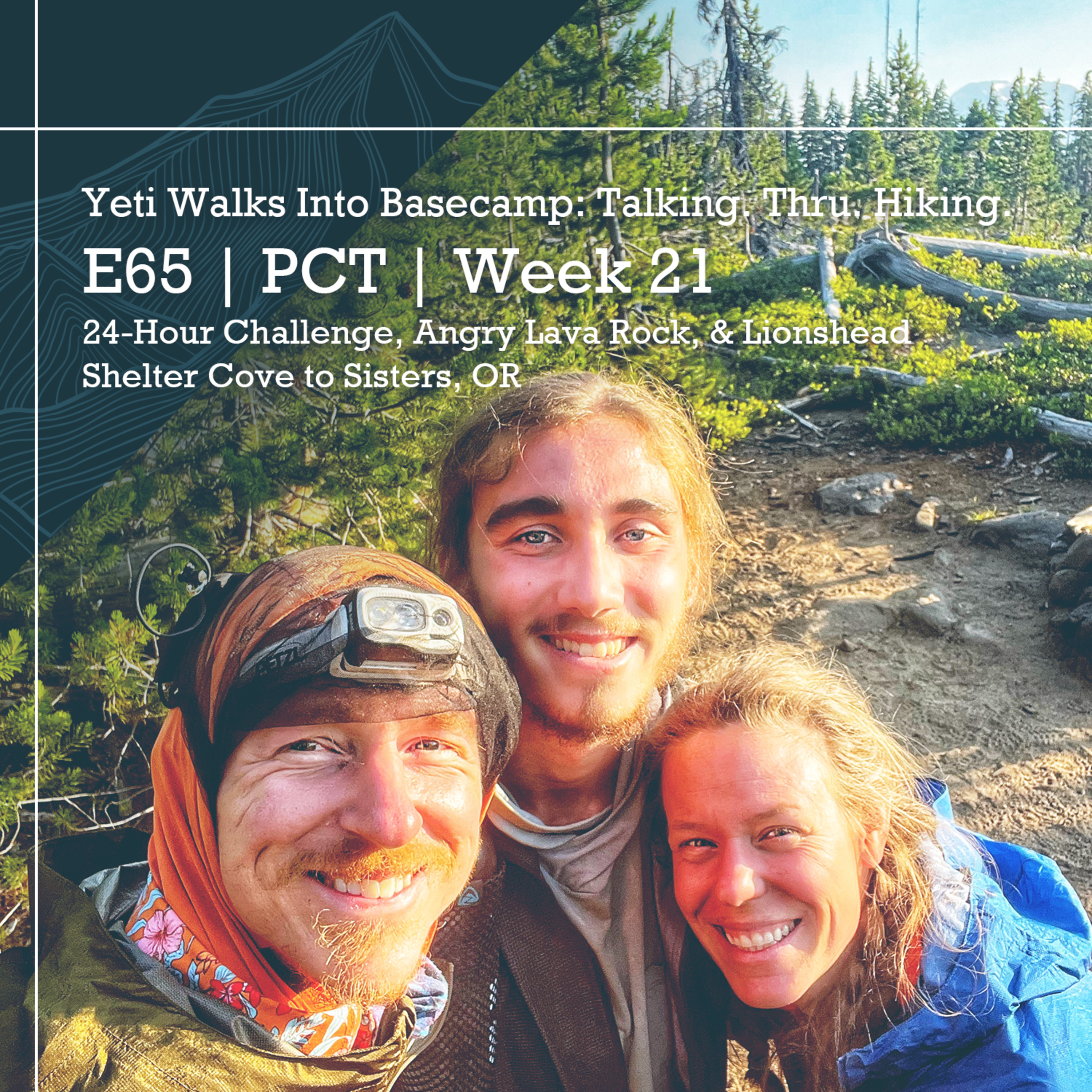 Yeti Walks Into Basecamp: Talking. Thru. Hiking.