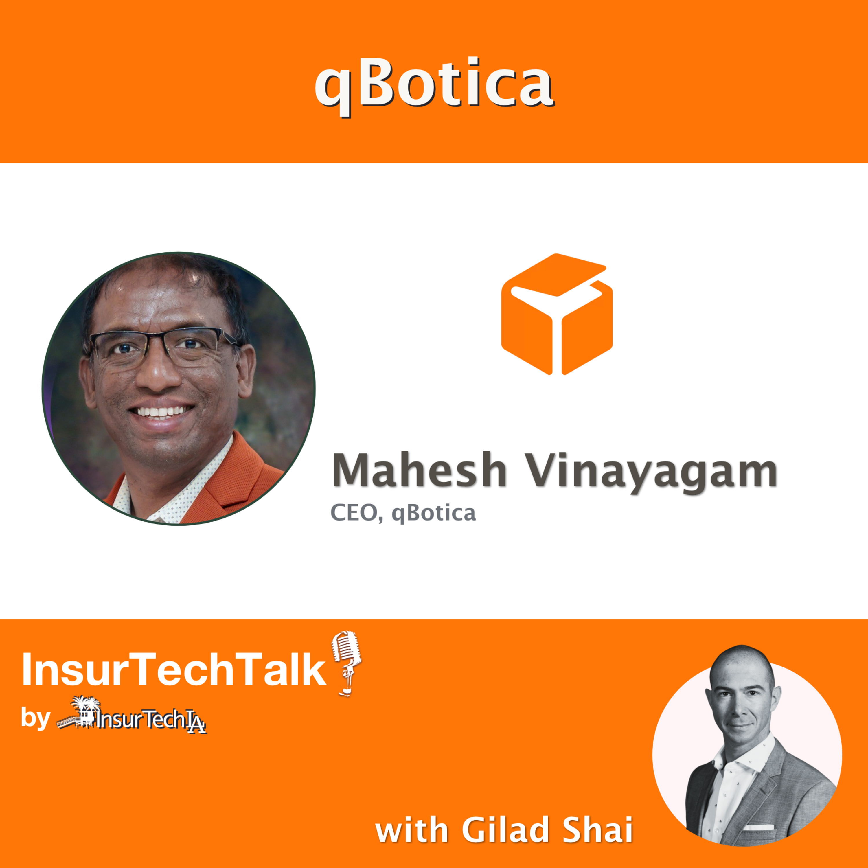 Mahesh Vinayagam, CEO of qBotica
