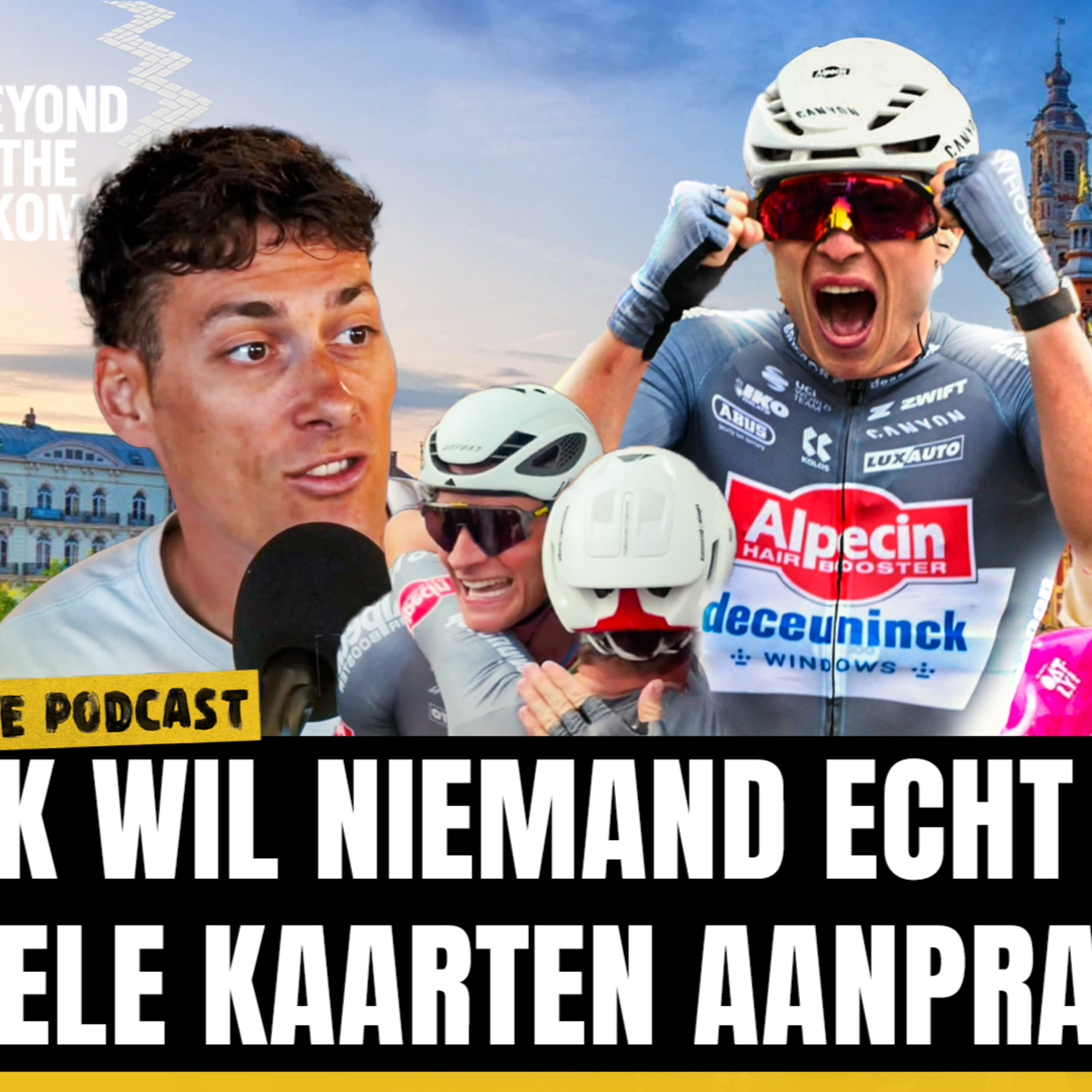 Waaiers, de eerste gele trui en valpartijen – TDF Etappe 1 | Beyond de KOM de podcast