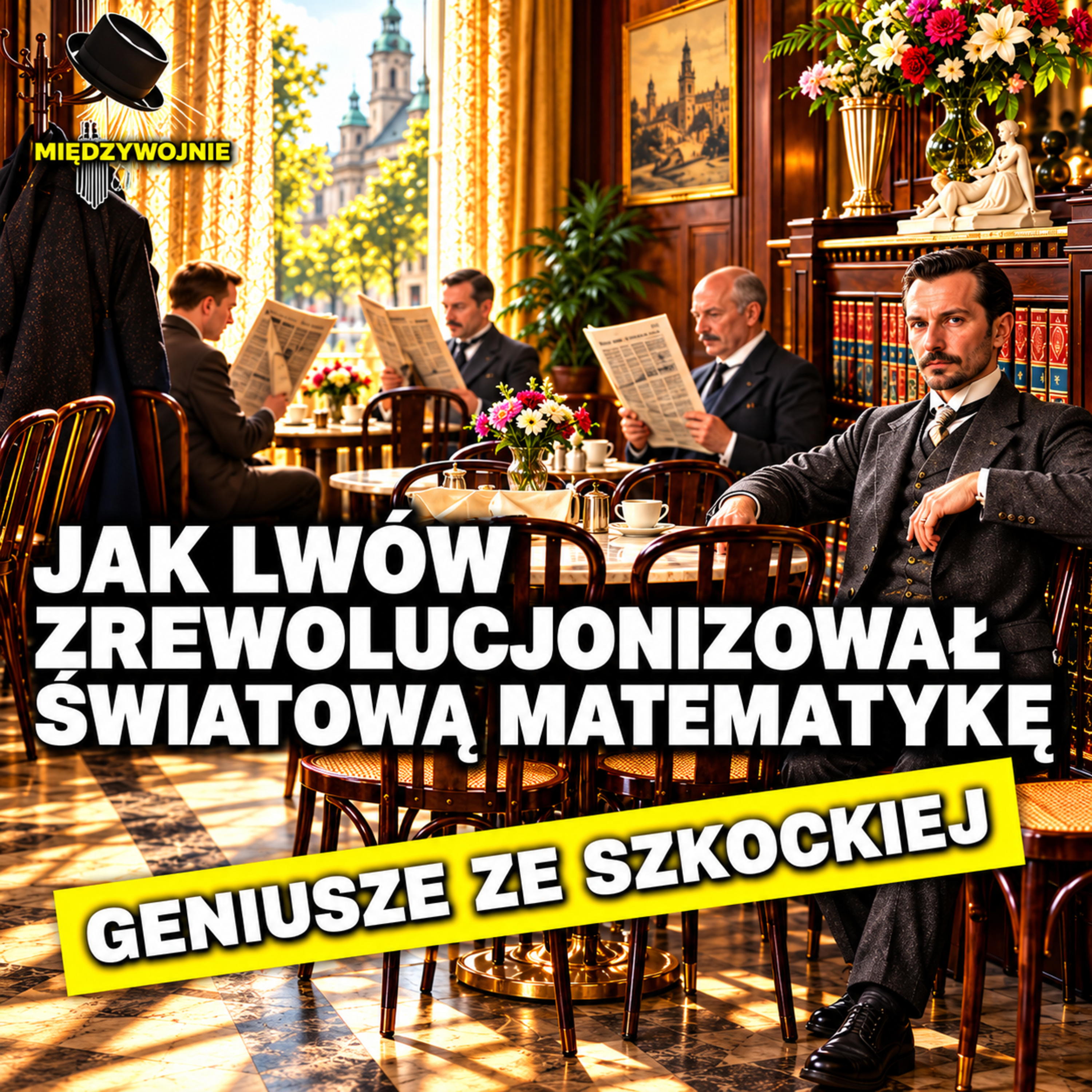 Kawiarnia, która zmieniła historię matematyki. Stefan Banach i tajemnice Księgi Szkockiej