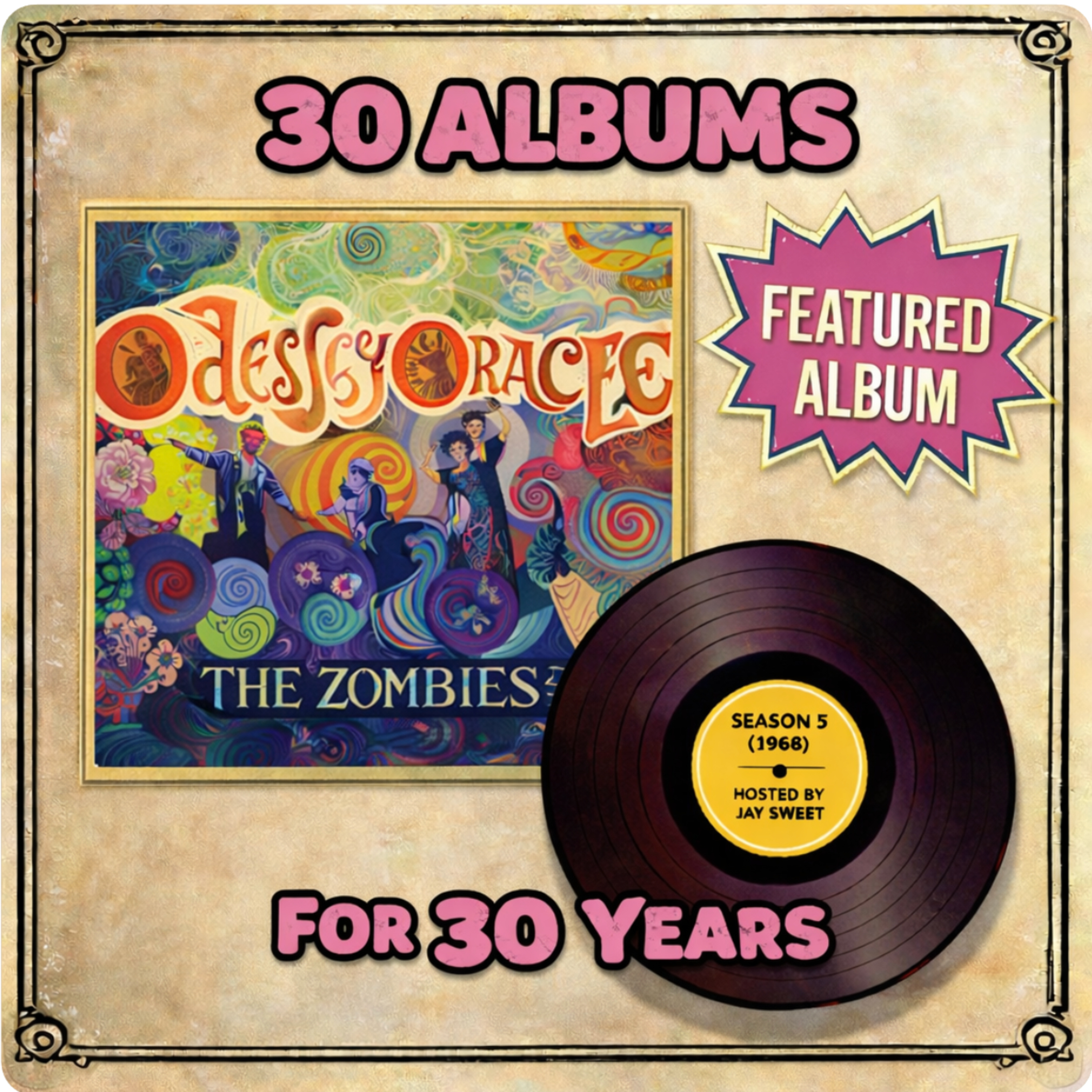 The Zombies -Odyessey and Oracle episode artwork