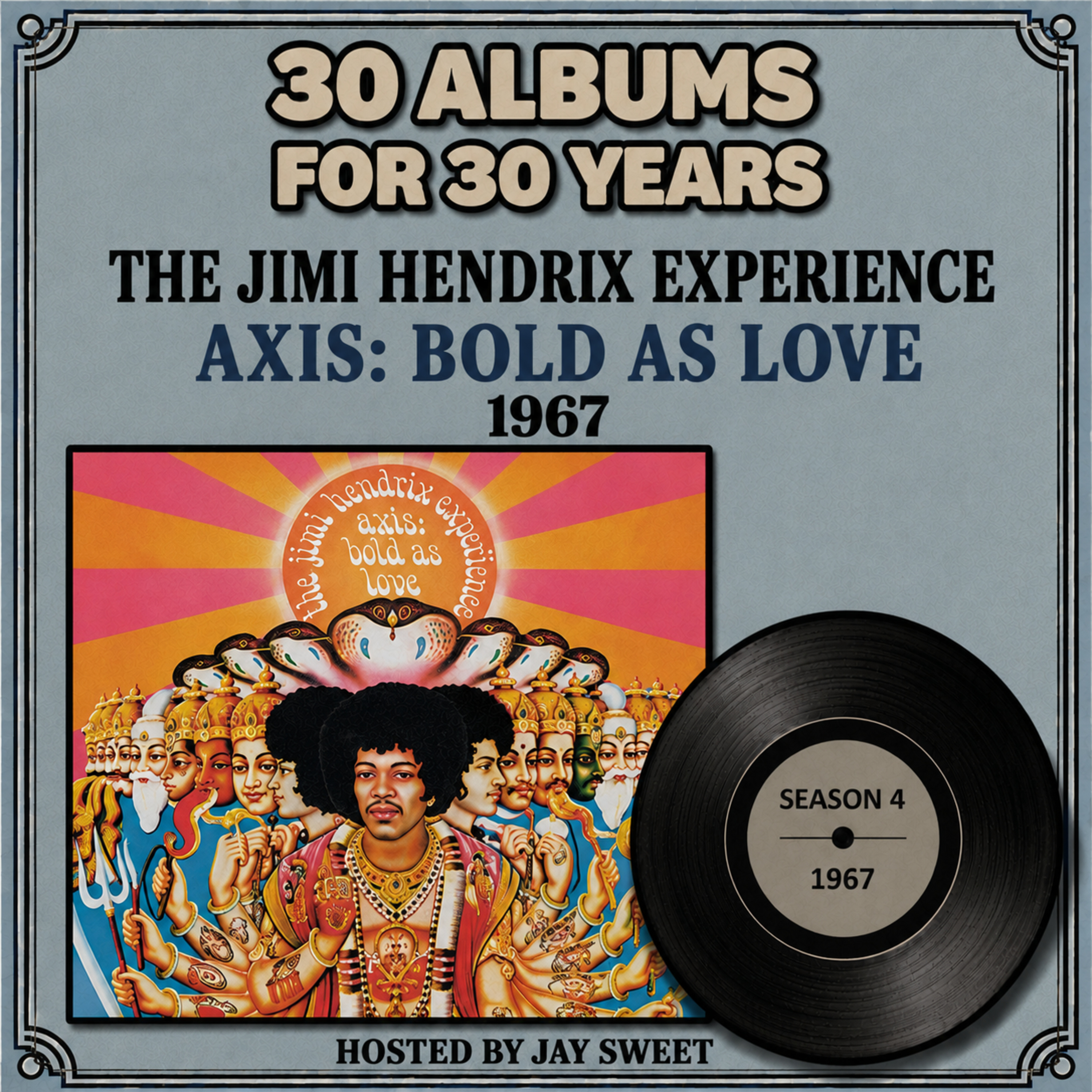 The Jimi Hendrix Experience Axis: Bold as Love episode artwork