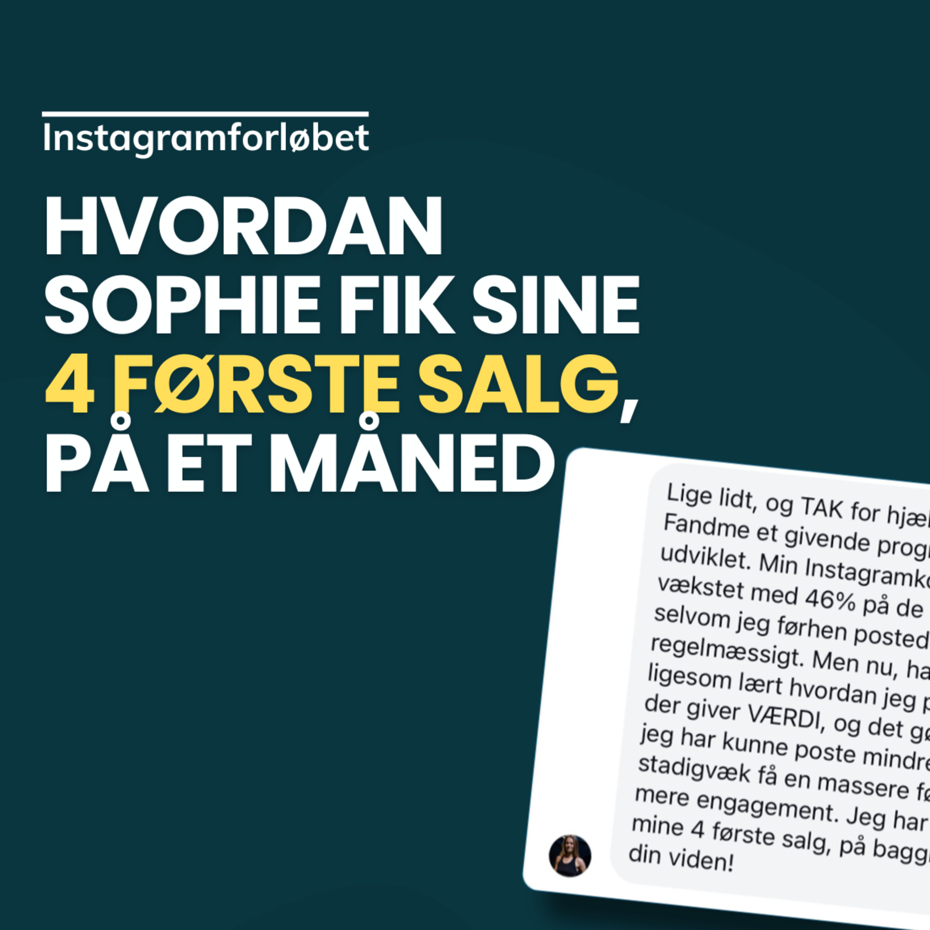 Instagramforløbet