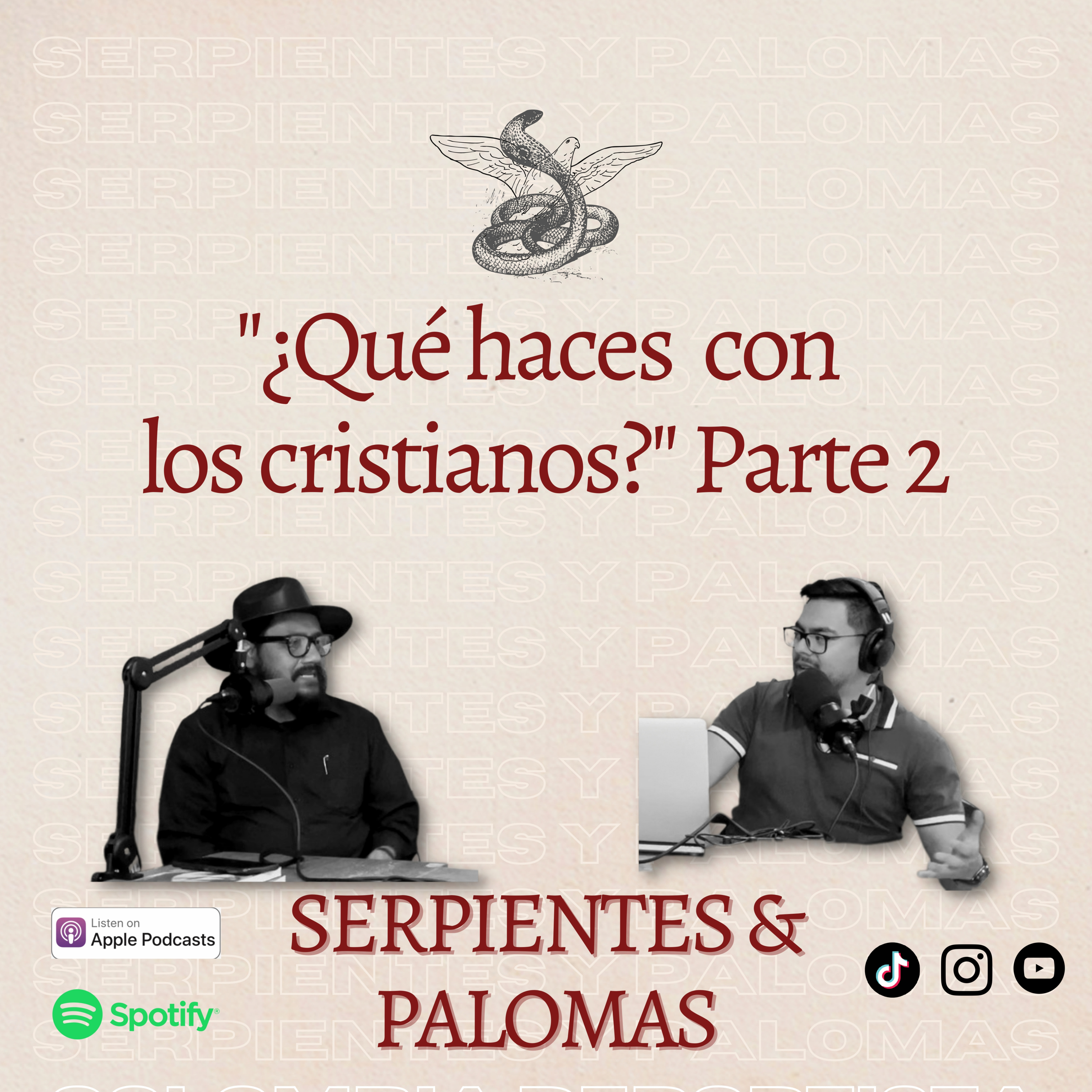 Portada de Serpientes & Palomas