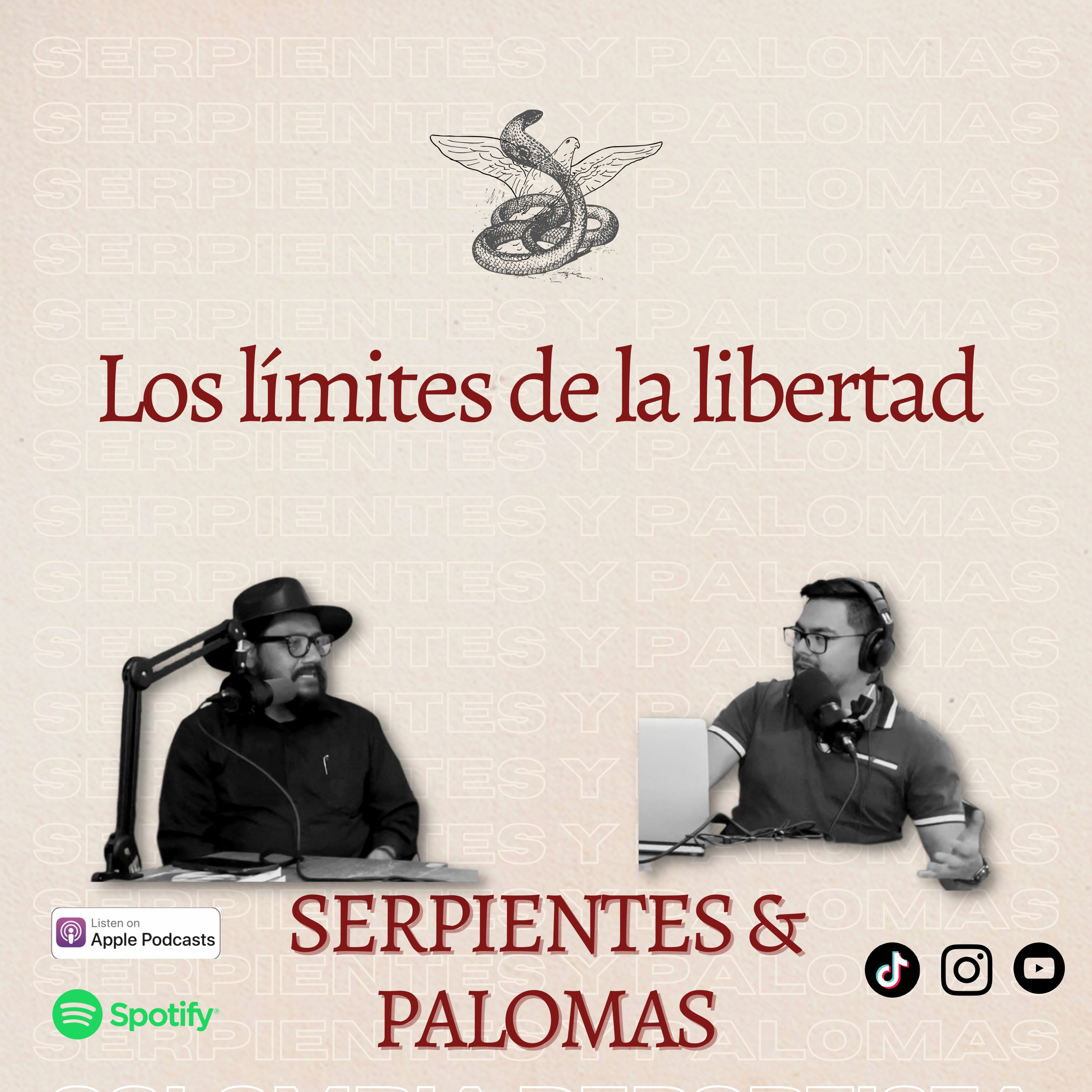 Portada de Serpientes & Palomas