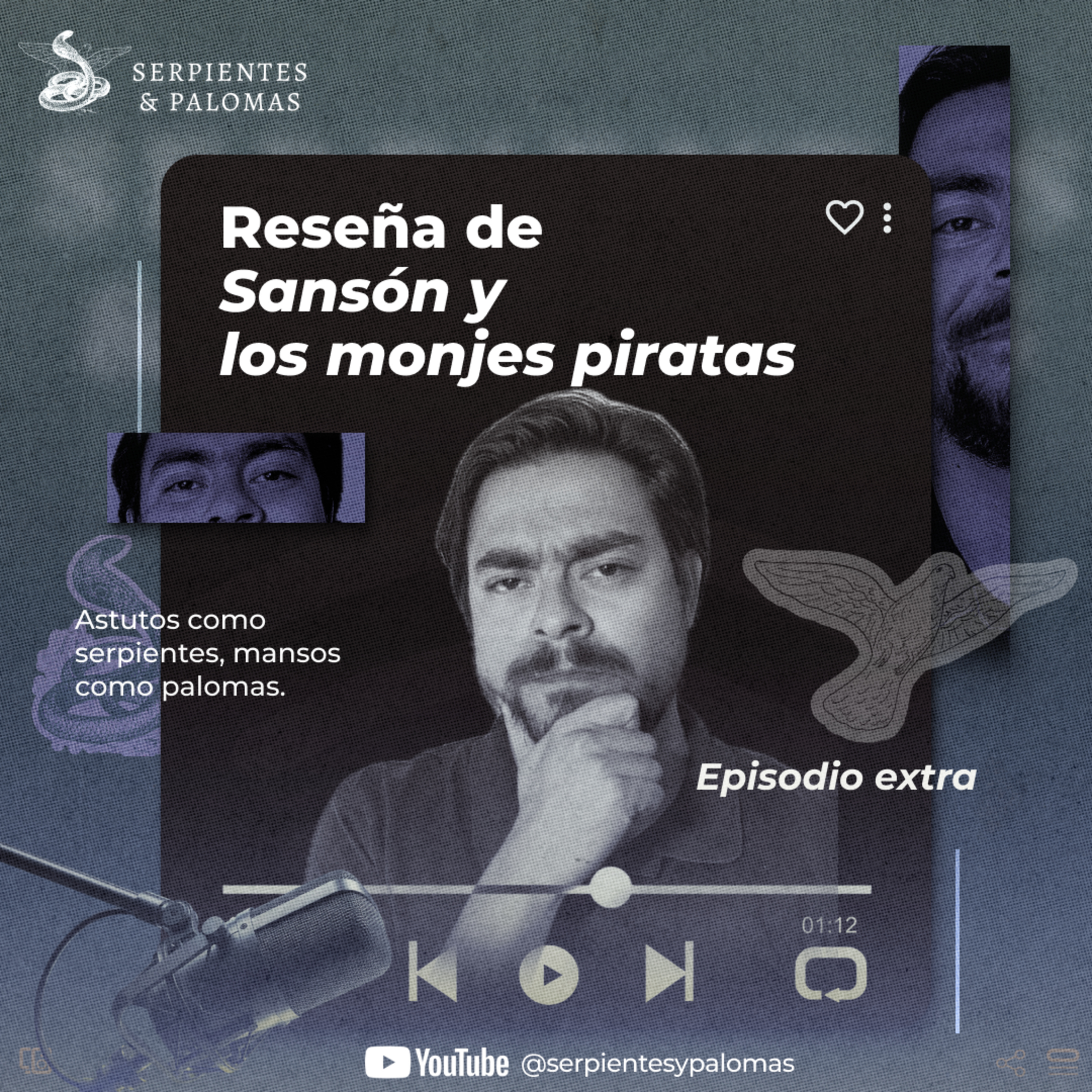 Portada de Serpientes & Palomas