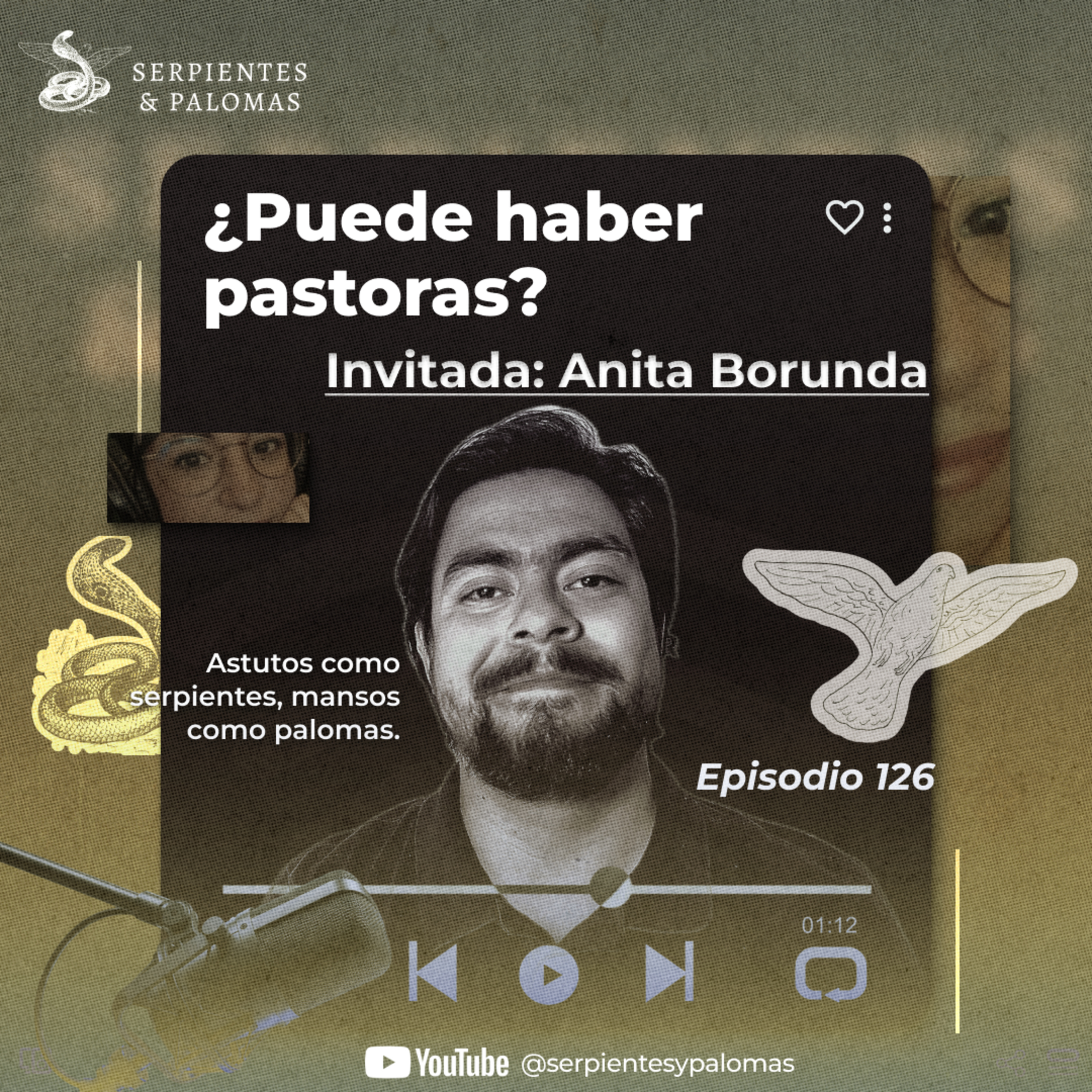 Portada de Serpientes & Palomas