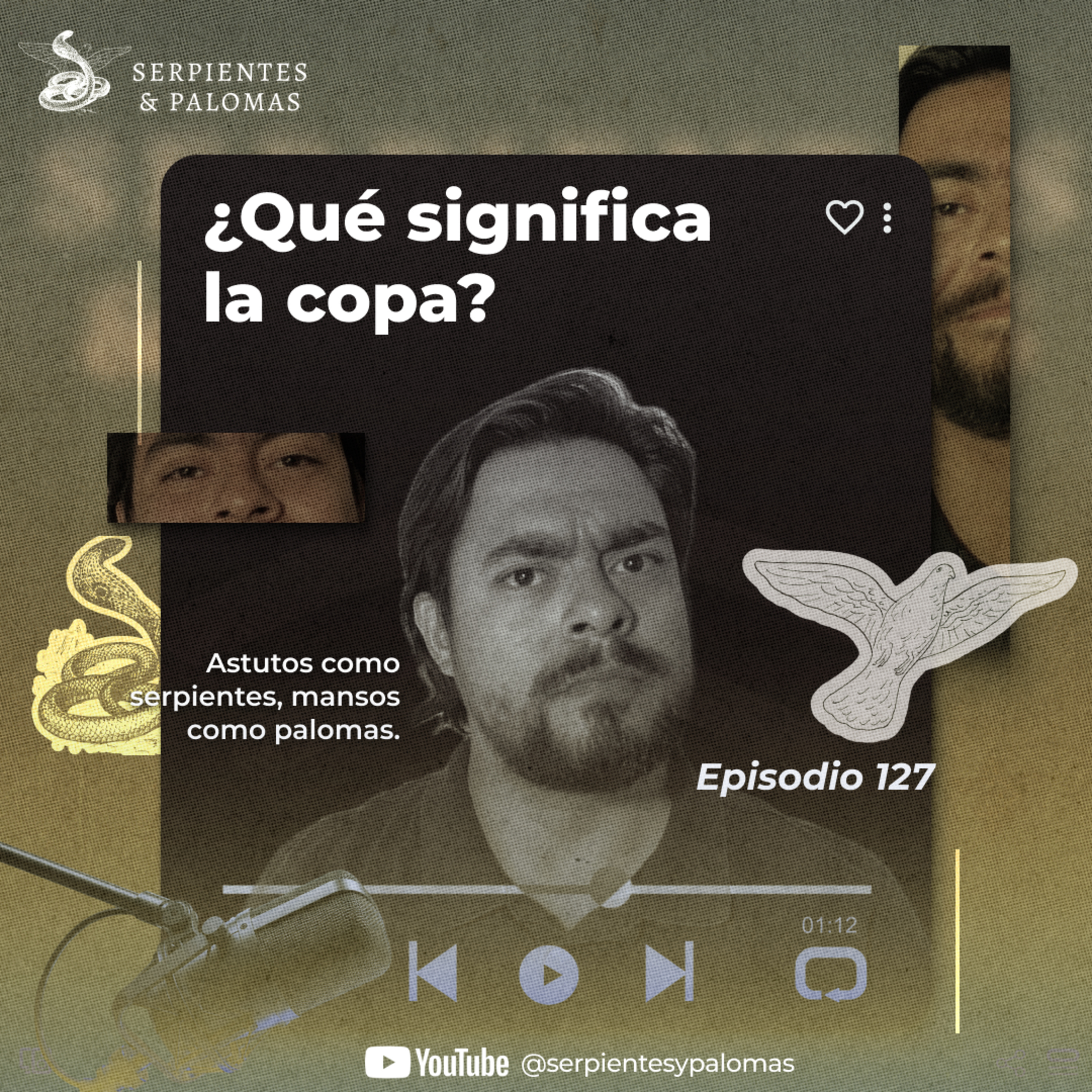 Portada de Serpientes & Palomas