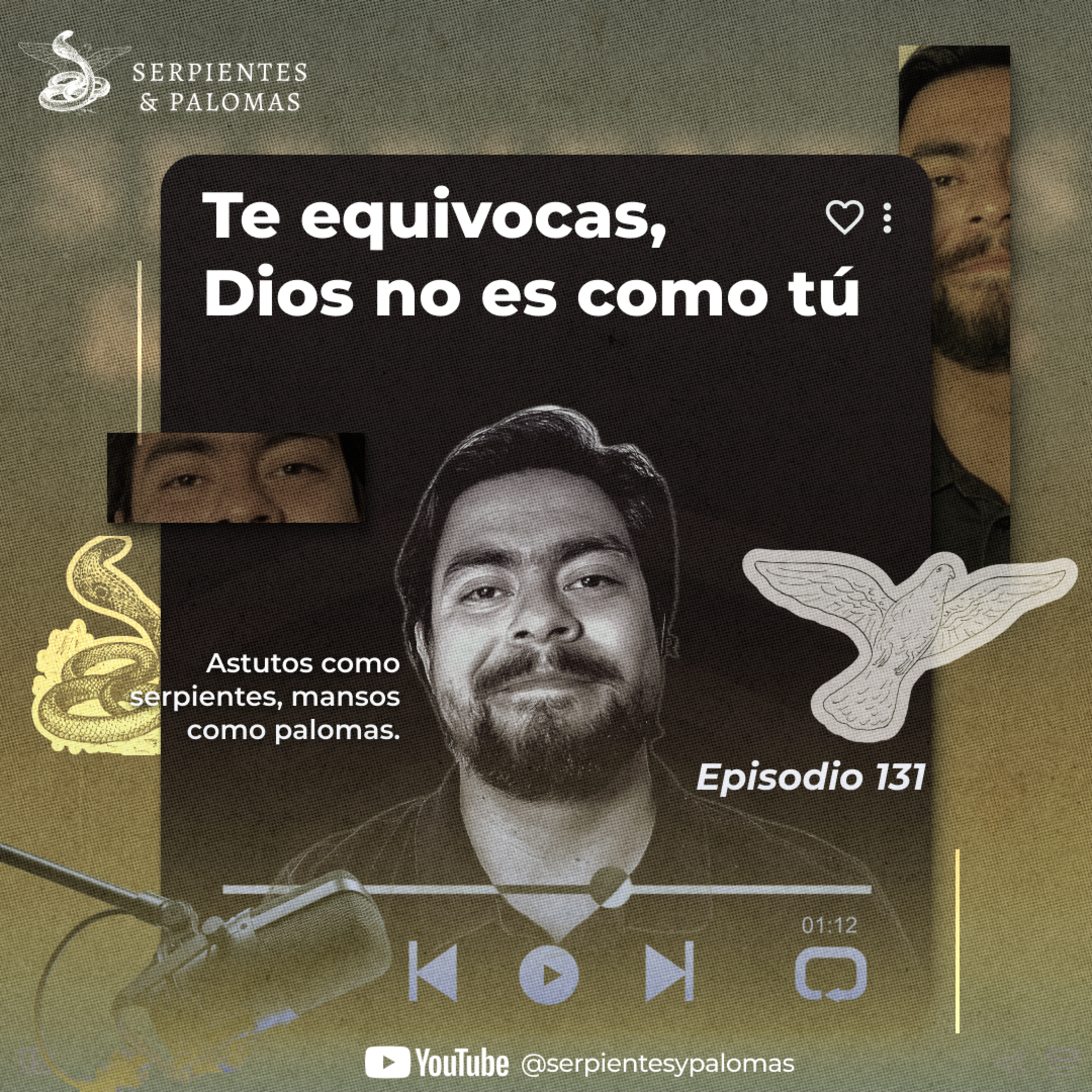 Portada de Serpientes & Palomas