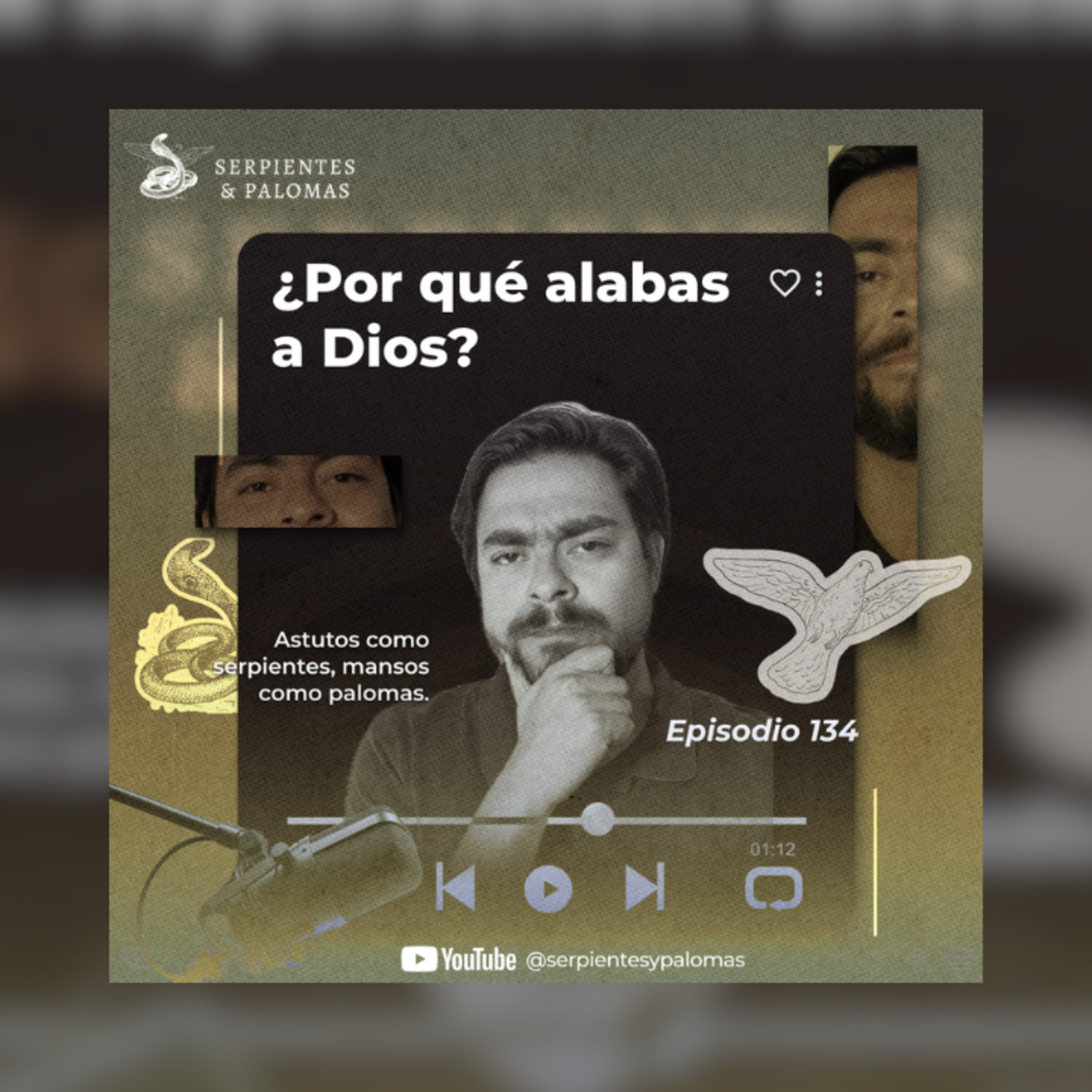 Portada de Serpientes & Palomas