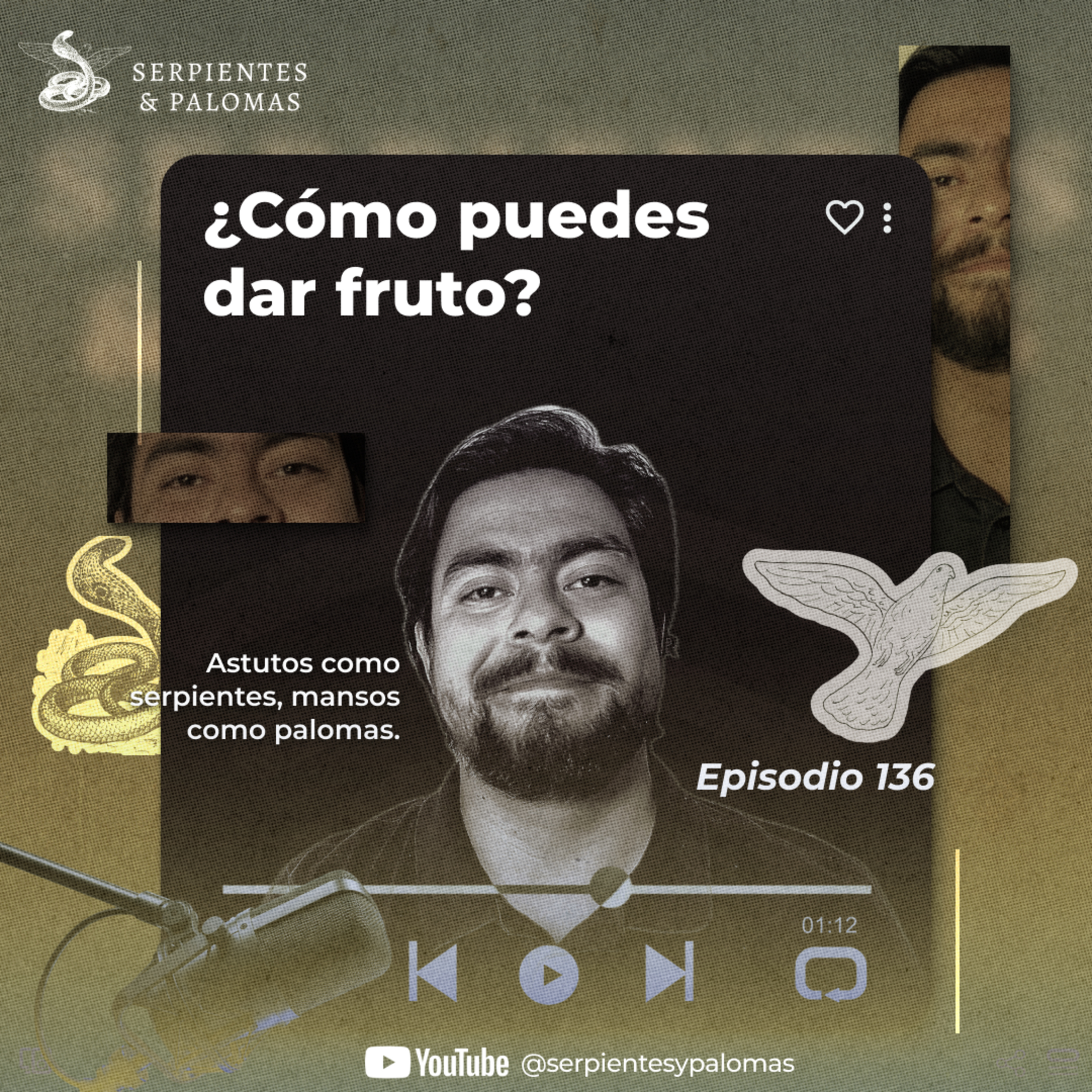 Portada de Serpientes & Palomas