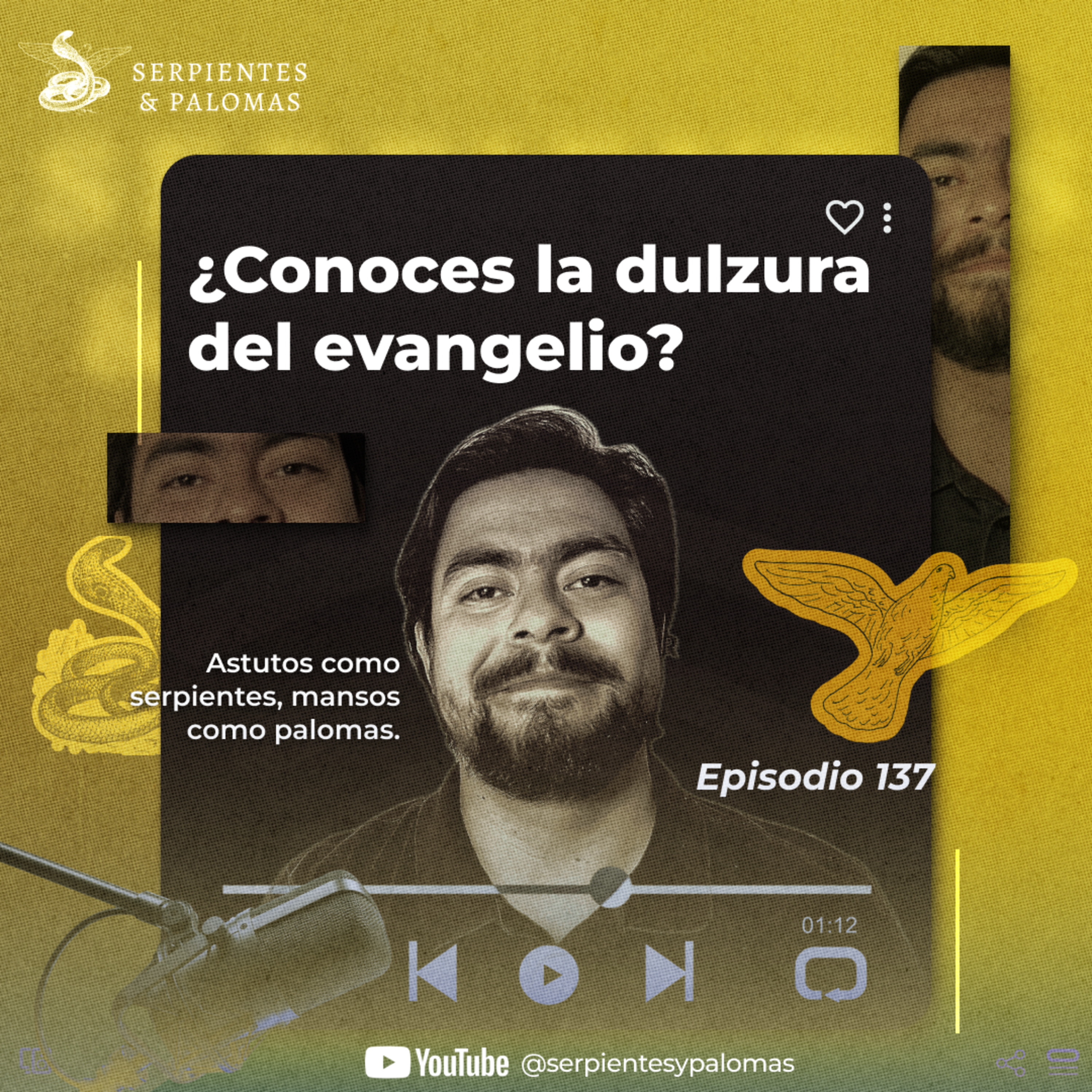 Portada de Serpientes & Palomas