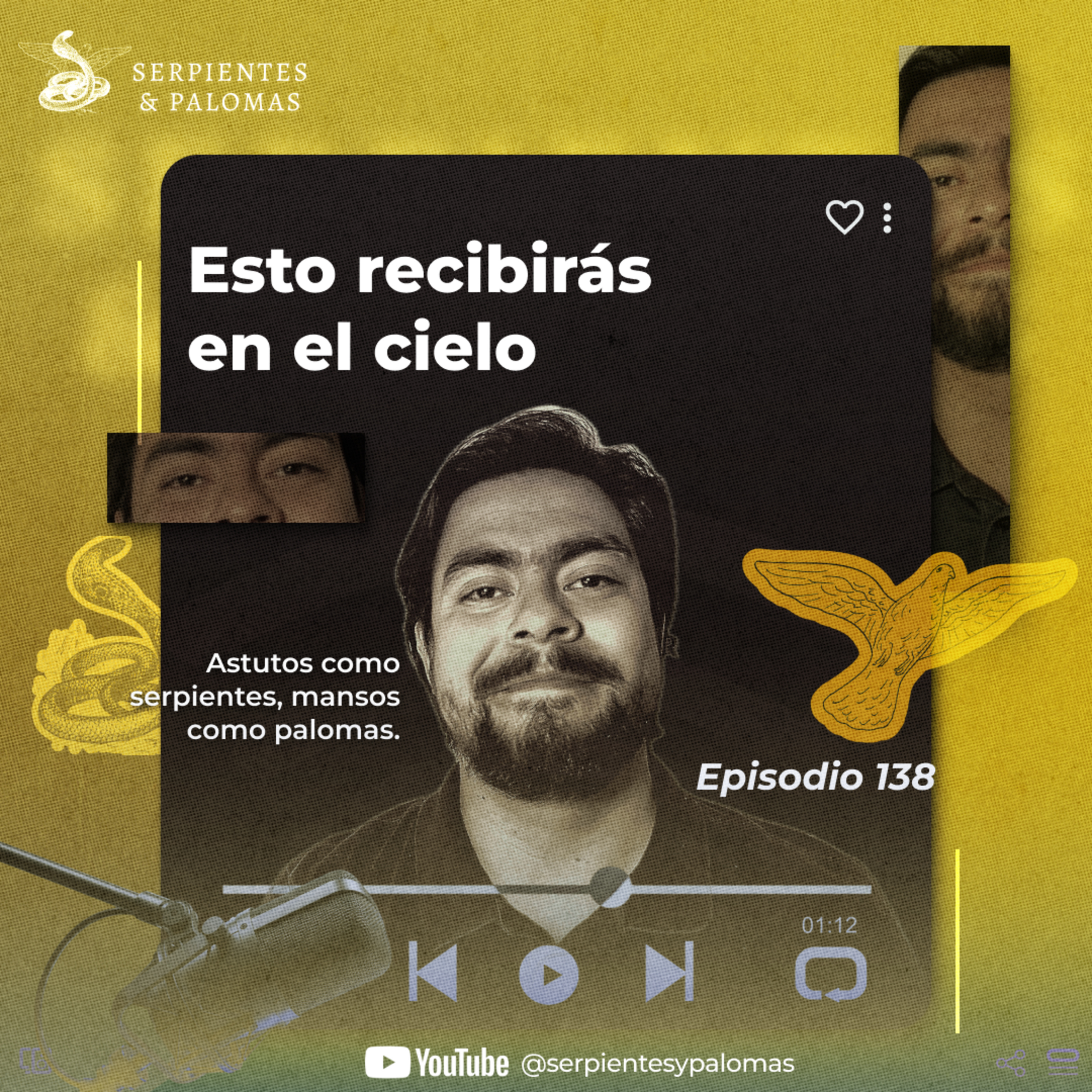 Portada de Serpientes & Palomas