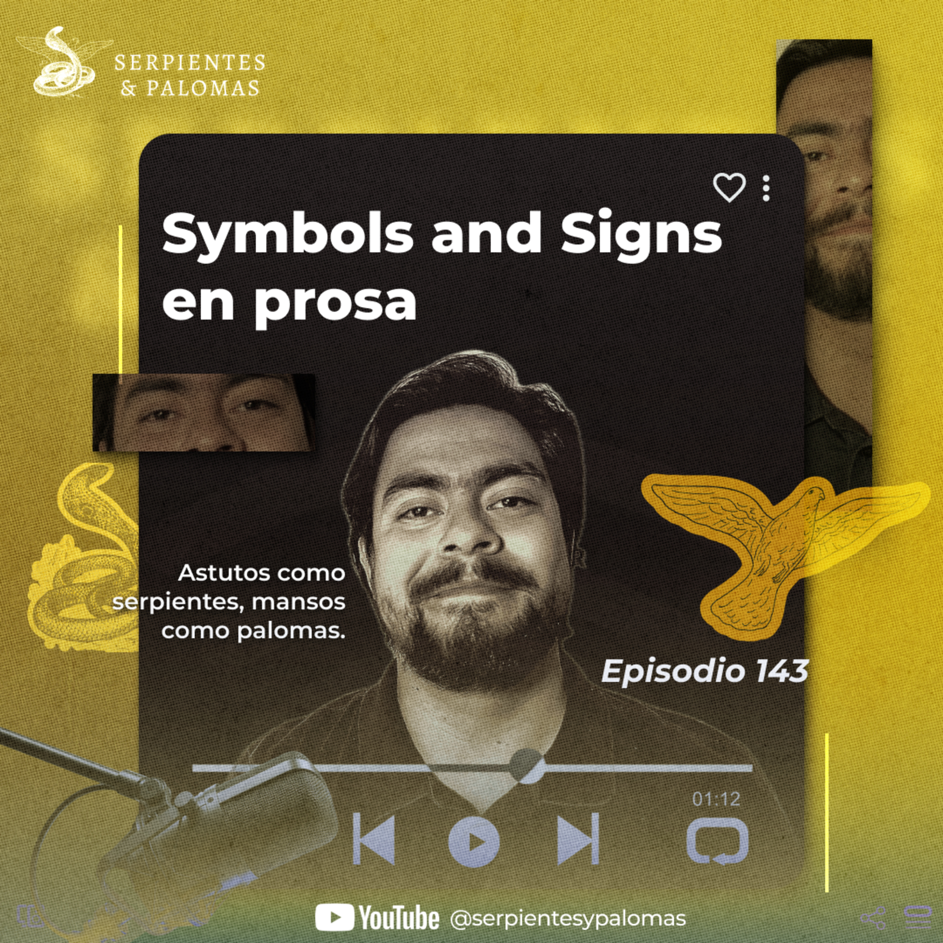 Portada de Serpientes & Palomas