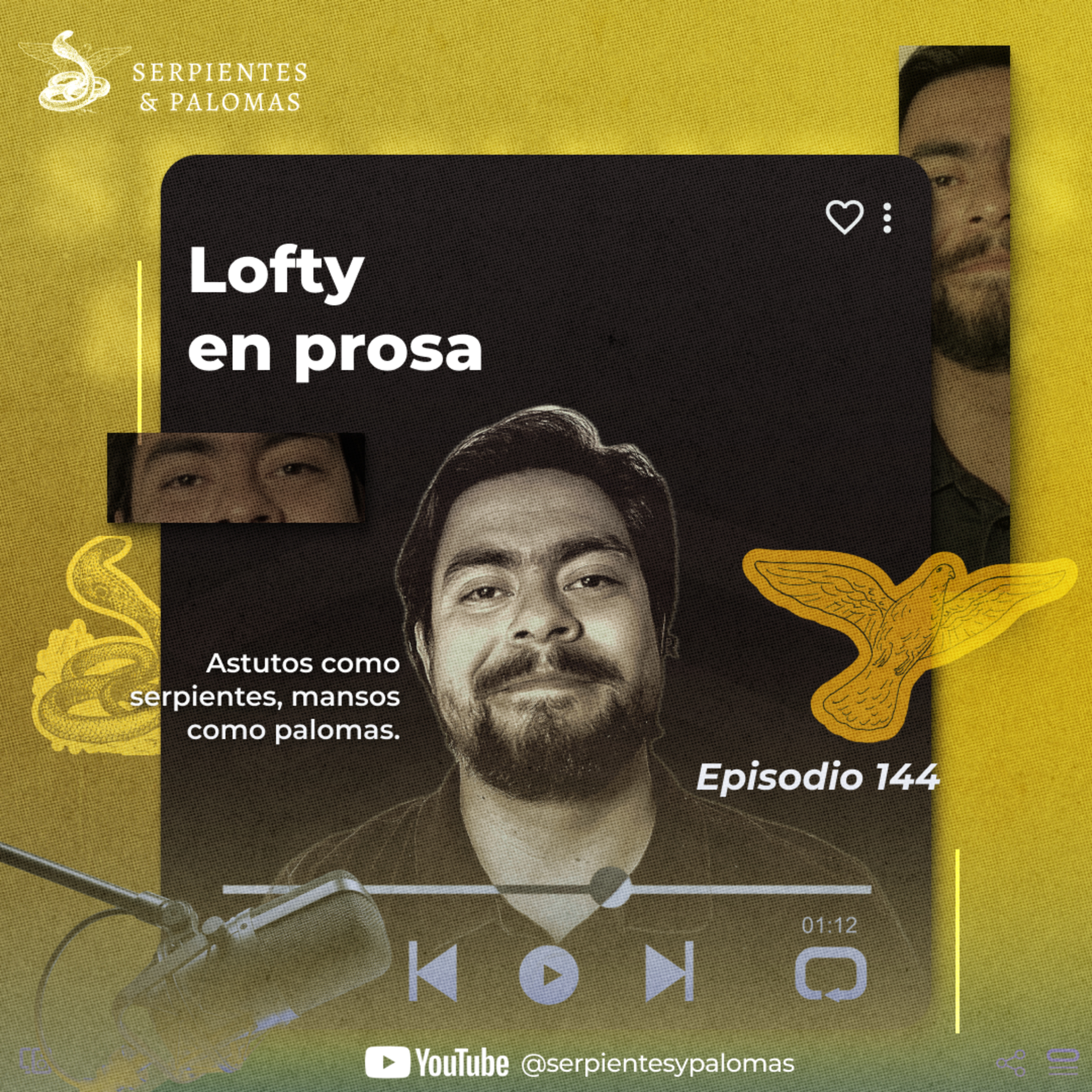 Portada de Serpientes & Palomas
