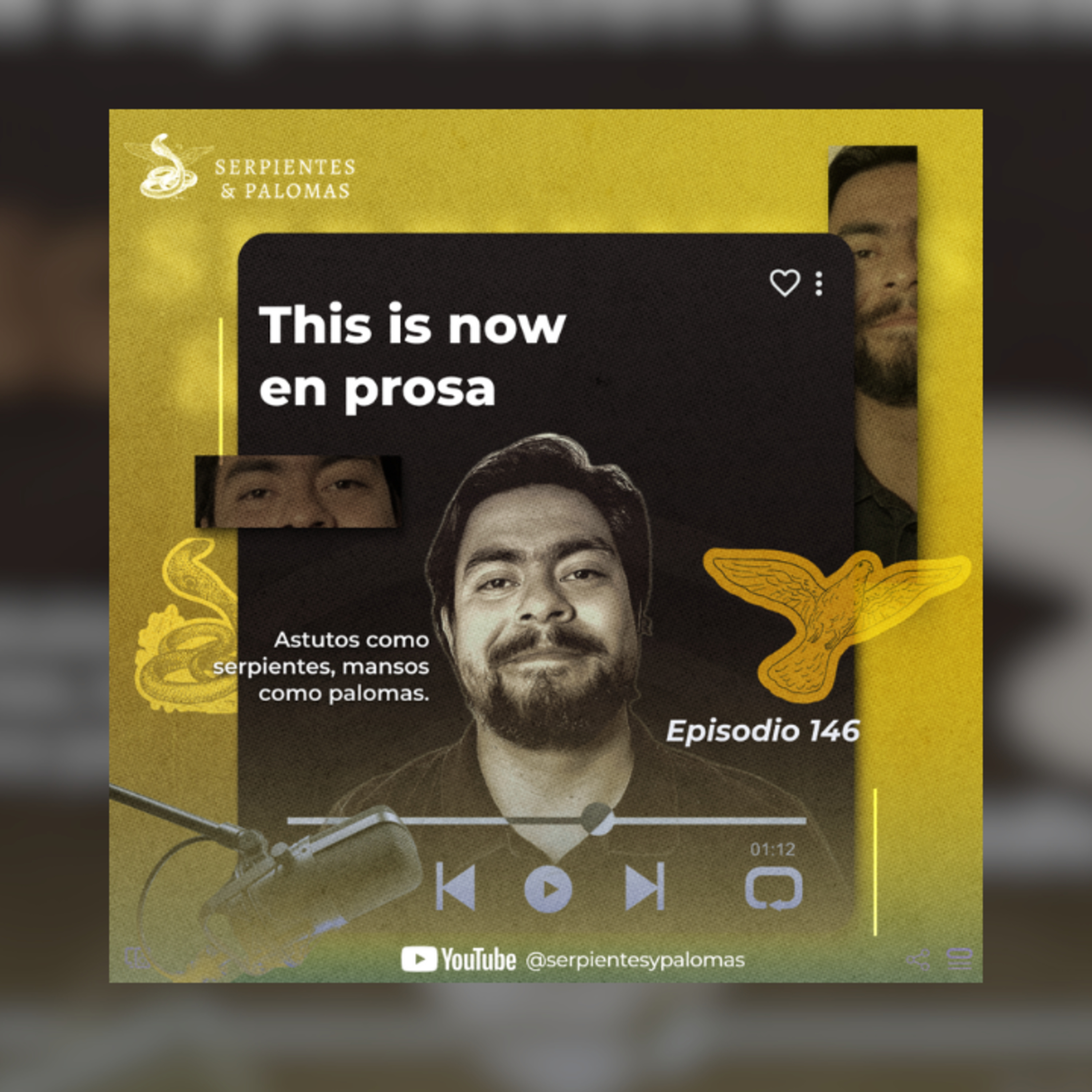 Portada de Serpientes & Palomas