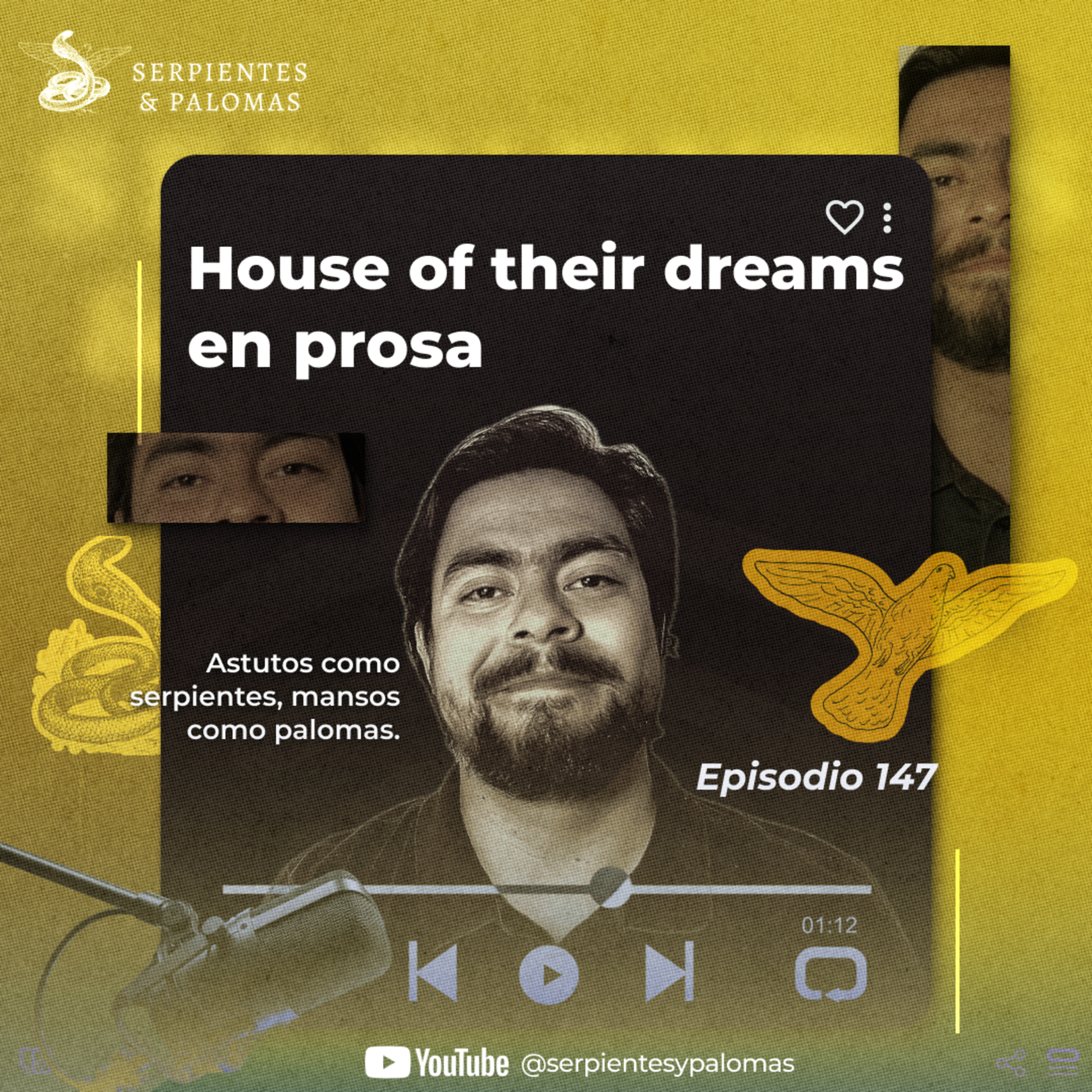Portada de Serpientes & Palomas