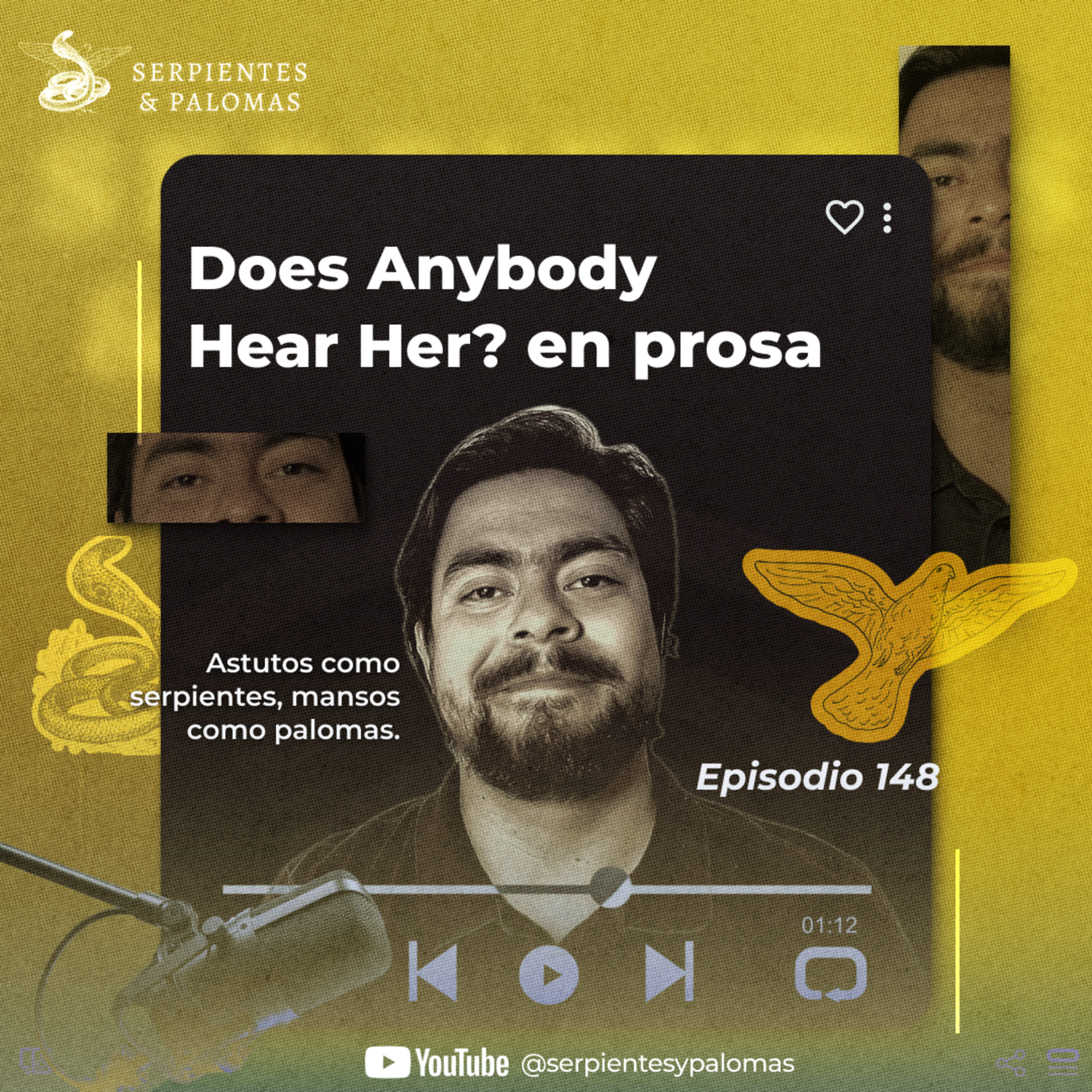 Portada de Serpientes & Palomas