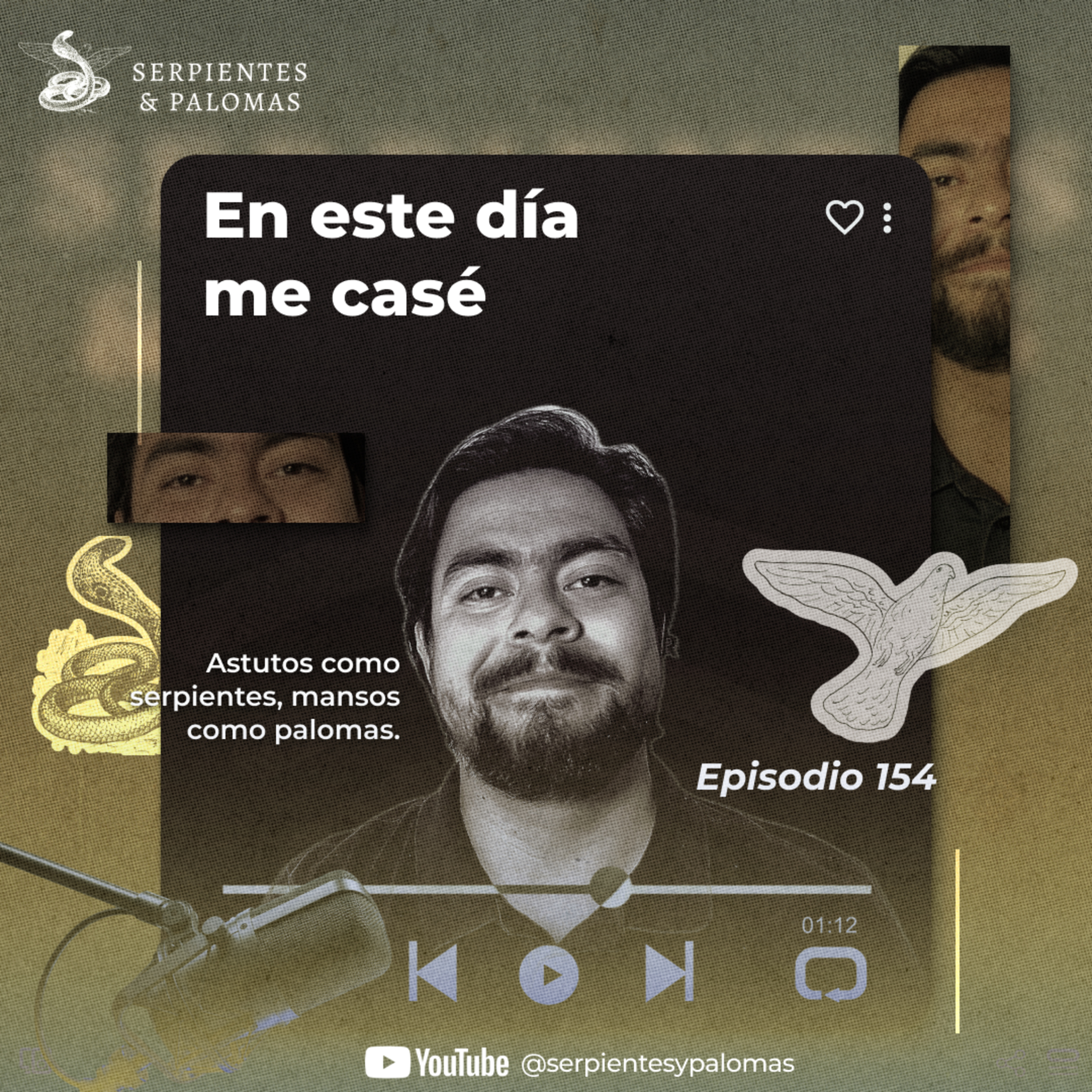 Portada de Serpientes & Palomas