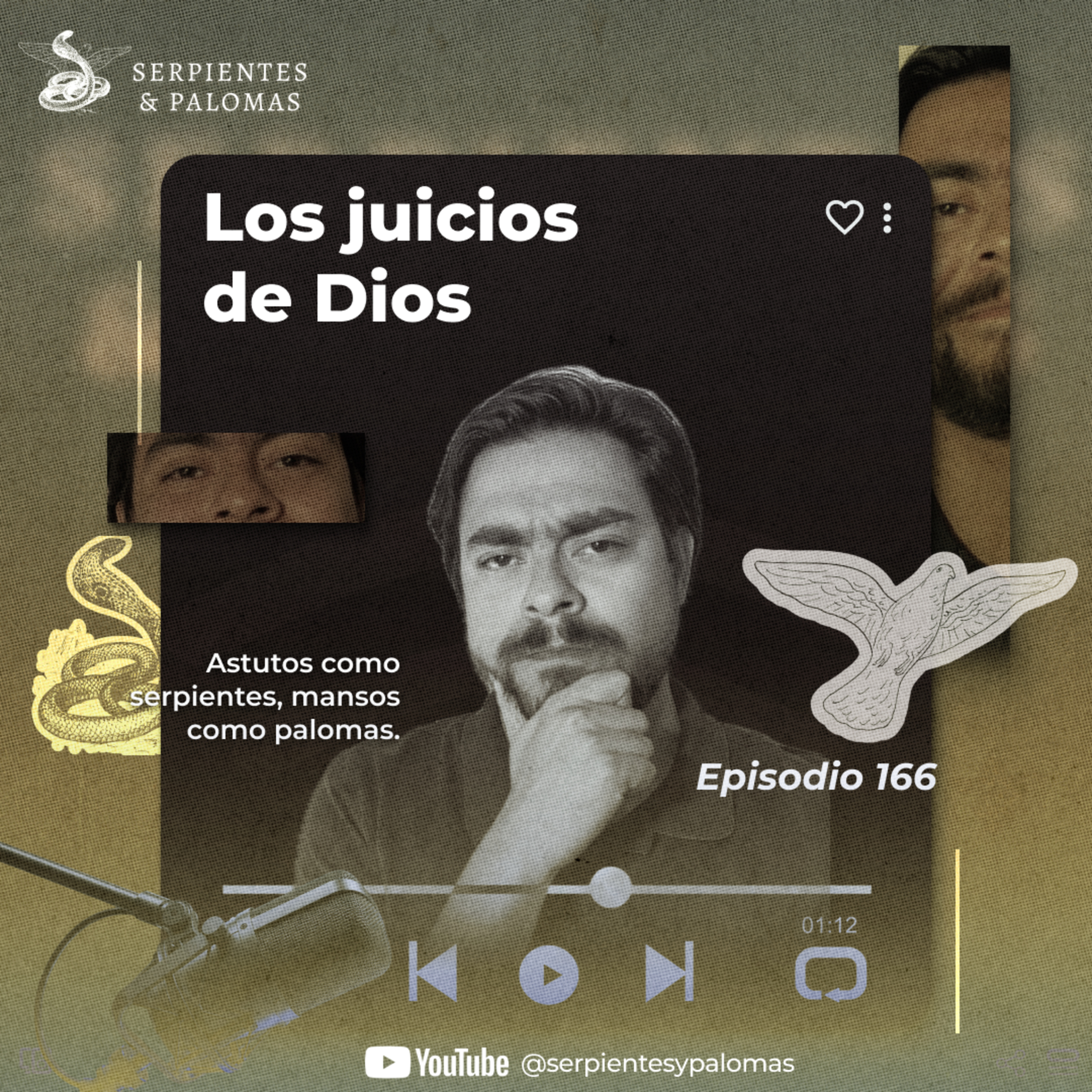 Portada de Serpientes & Palomas