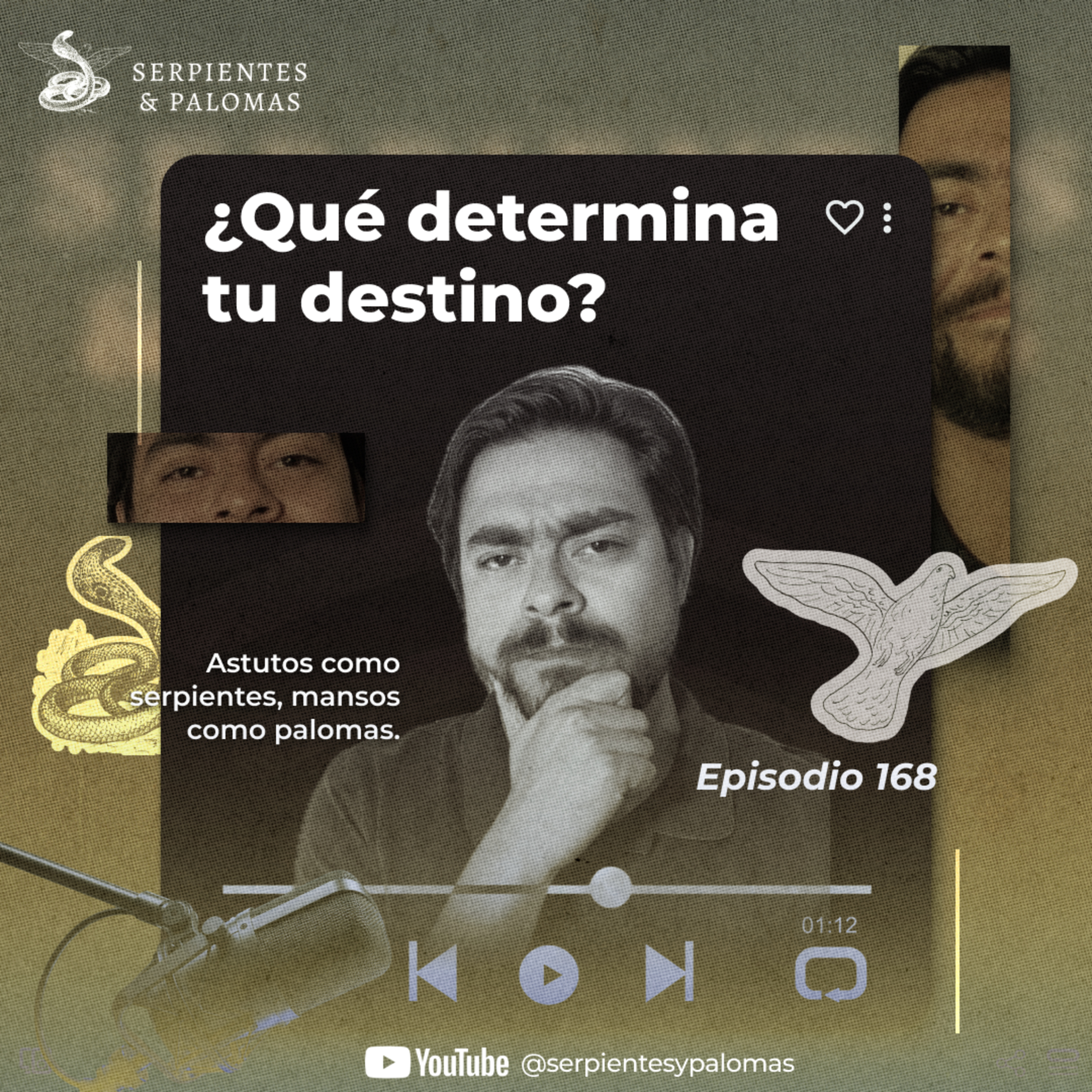 Portada de Serpientes & Palomas