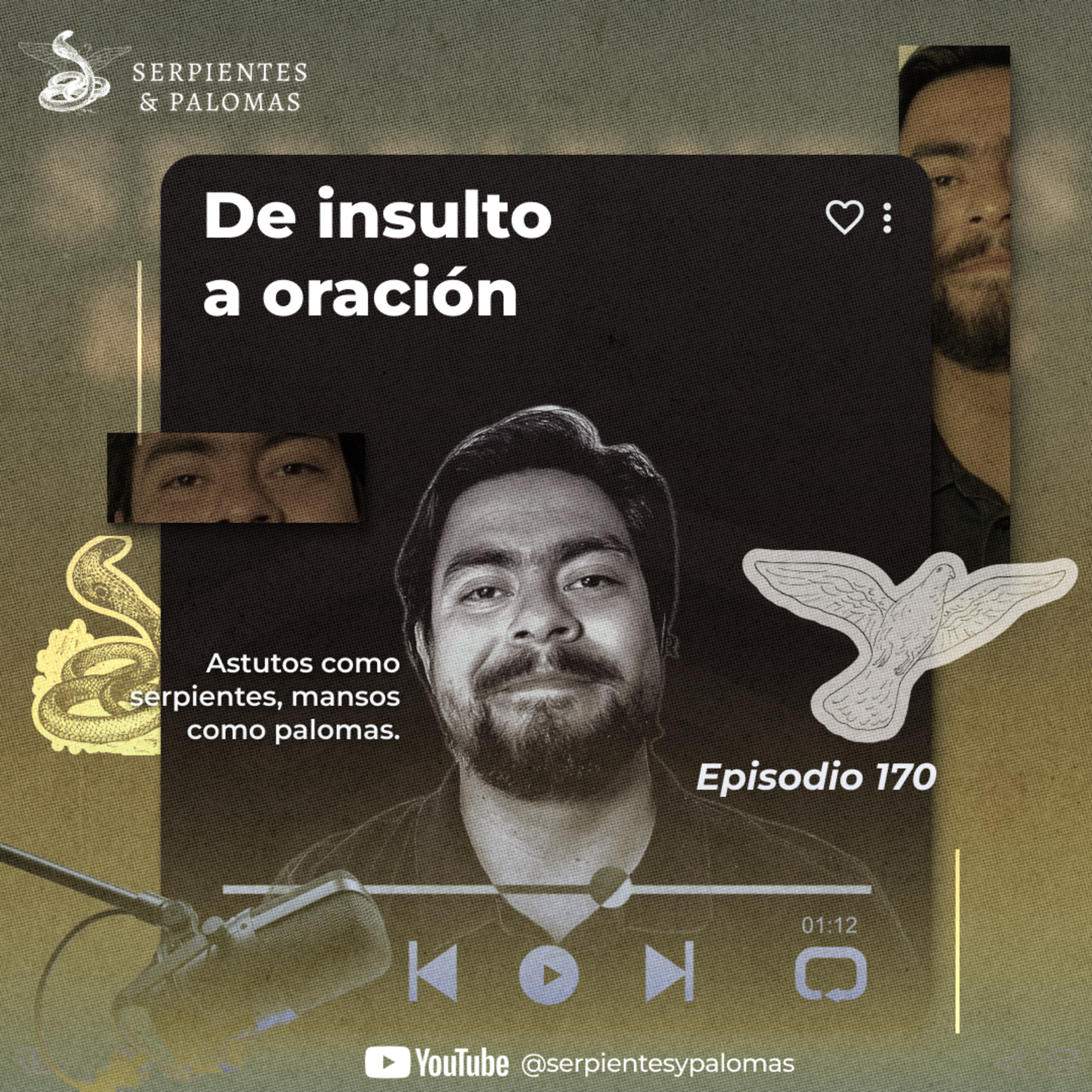 Portada de Serpientes & Palomas