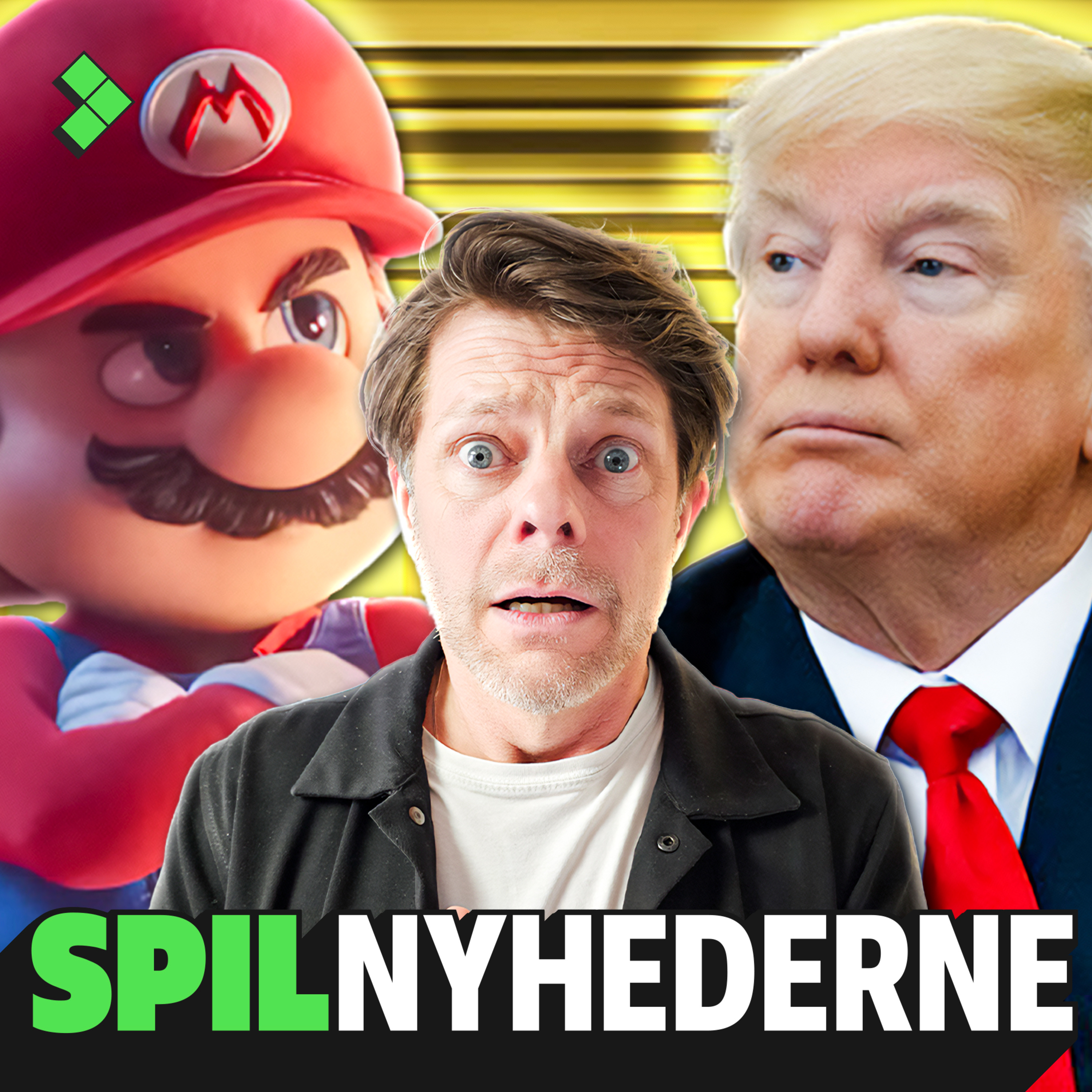 Spilnyhederne | Super Mario sagsøger Donald Trump!?